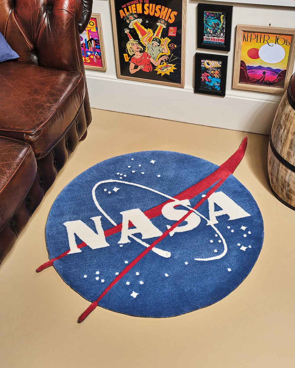 NASA Meatball  Rug