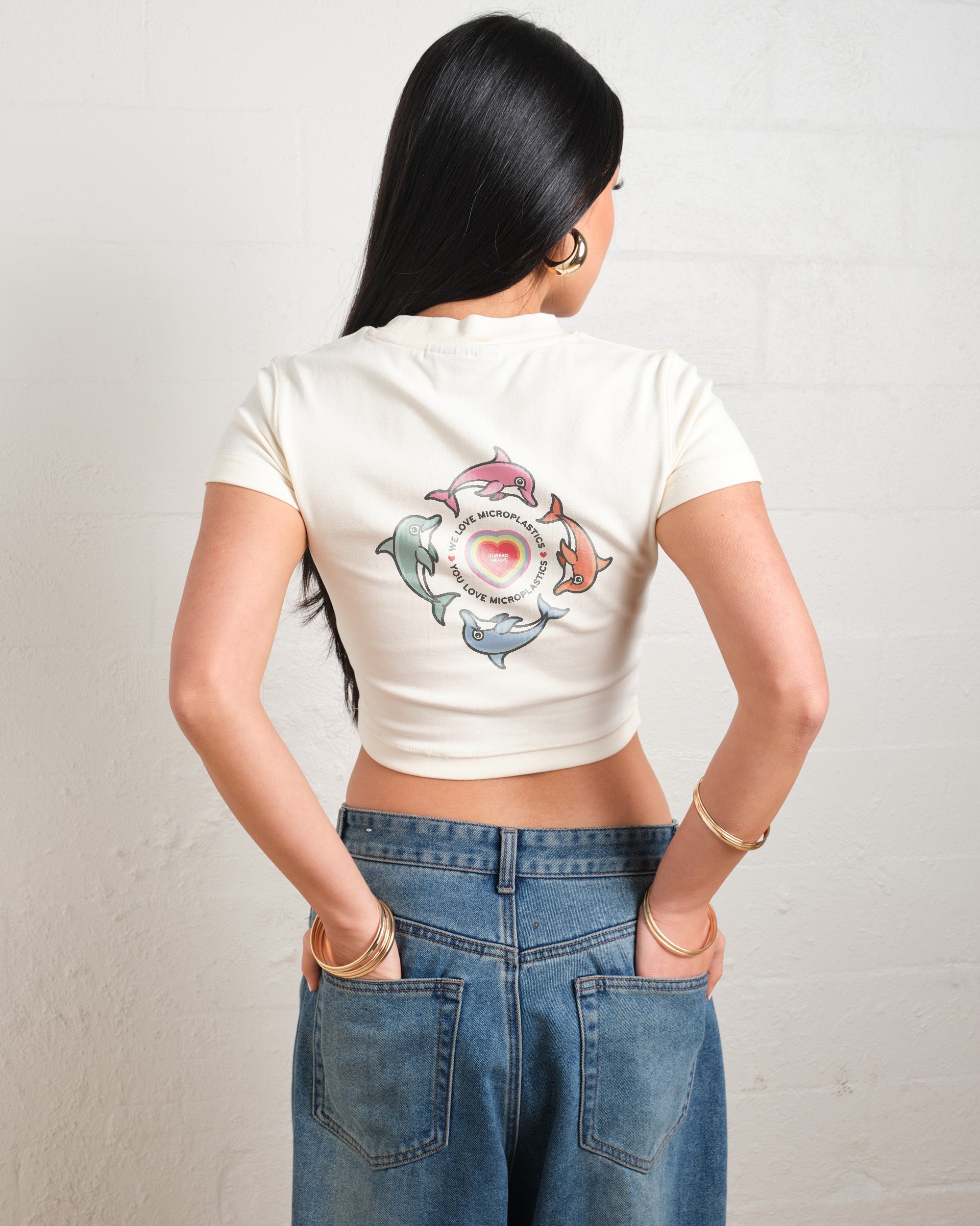 We Love Microplastics Baby Tee