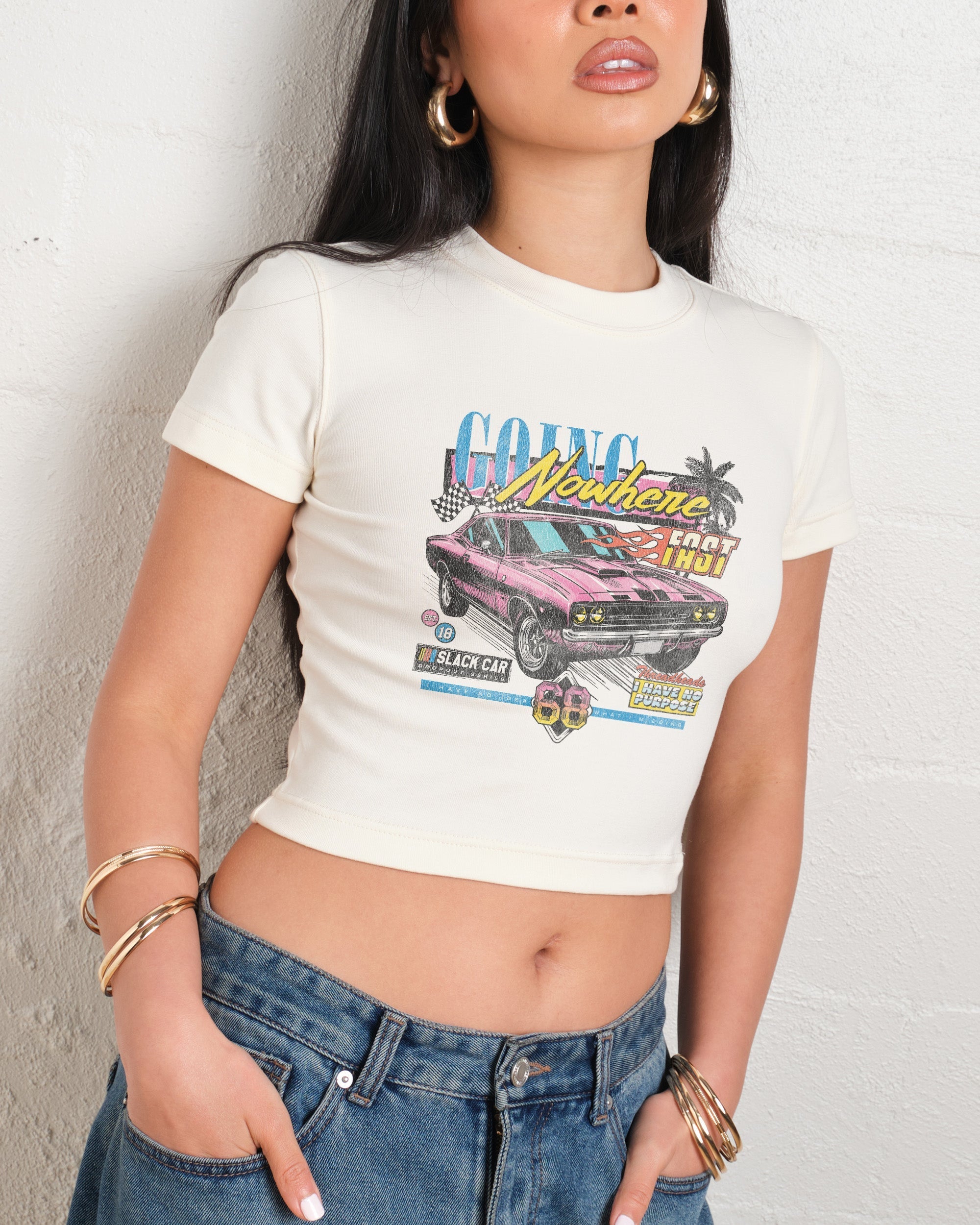 Going Nowhere Fast Baby Tee