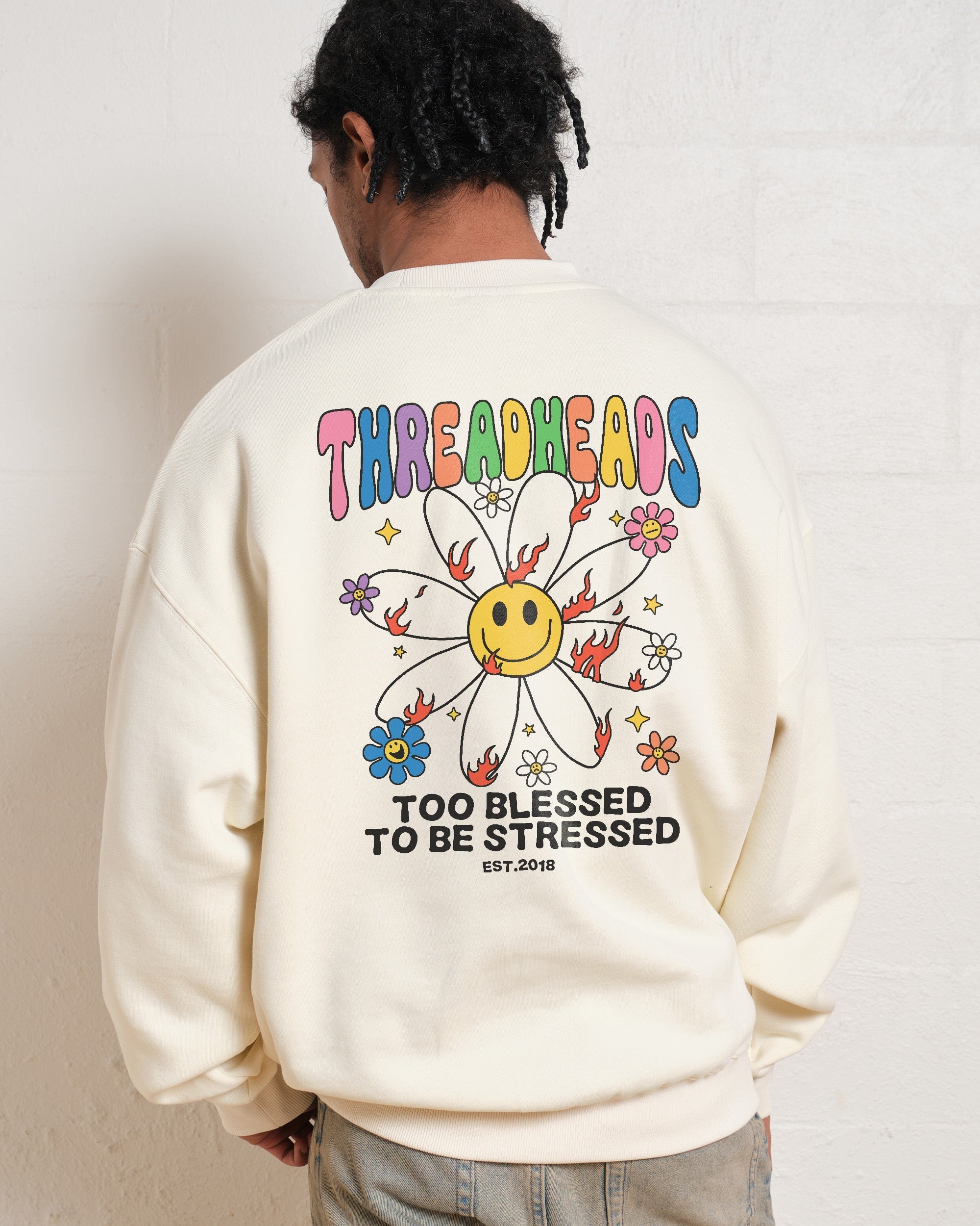 Too Blessed to be Stressed Sweatshirt