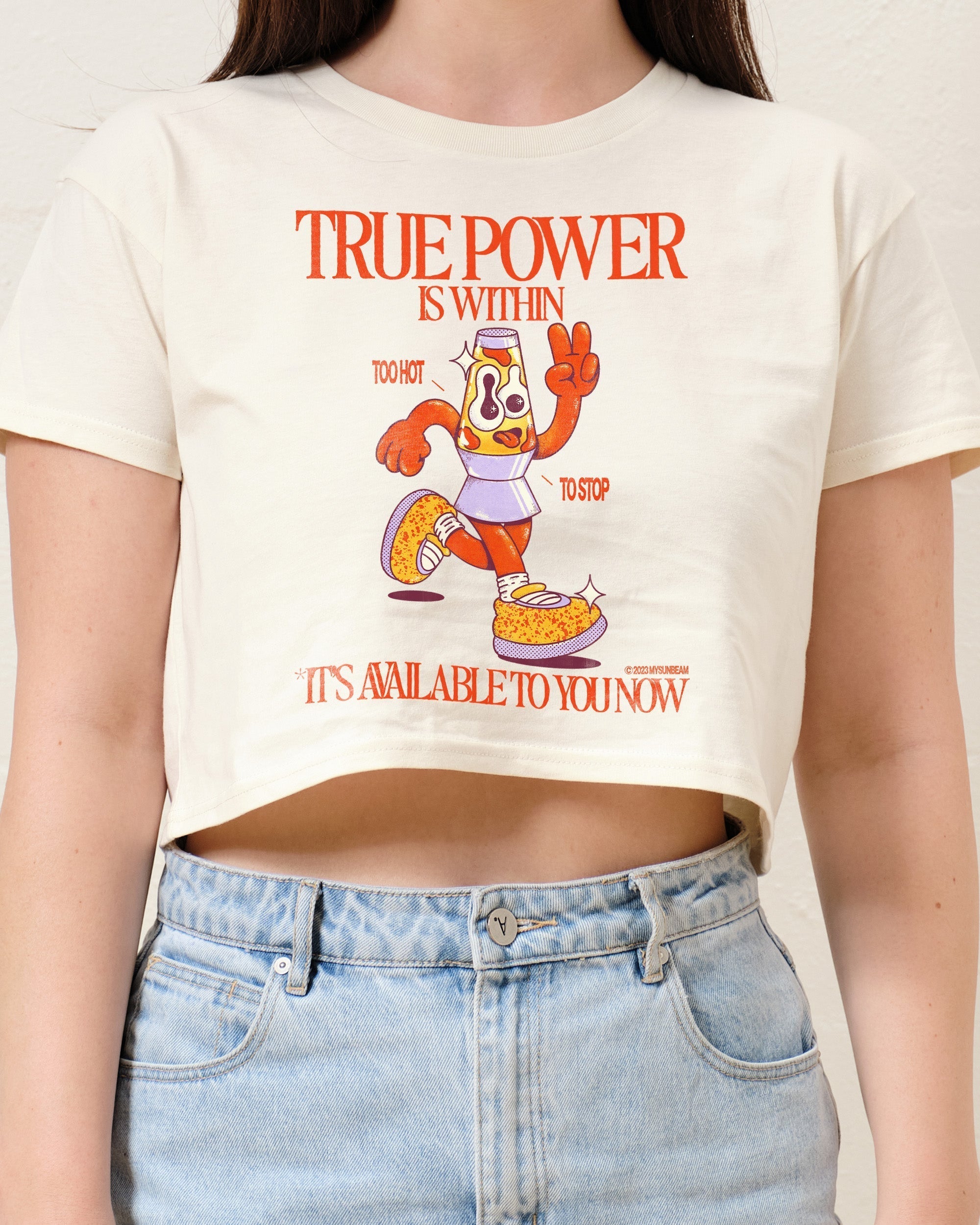 True Power Crop Tee