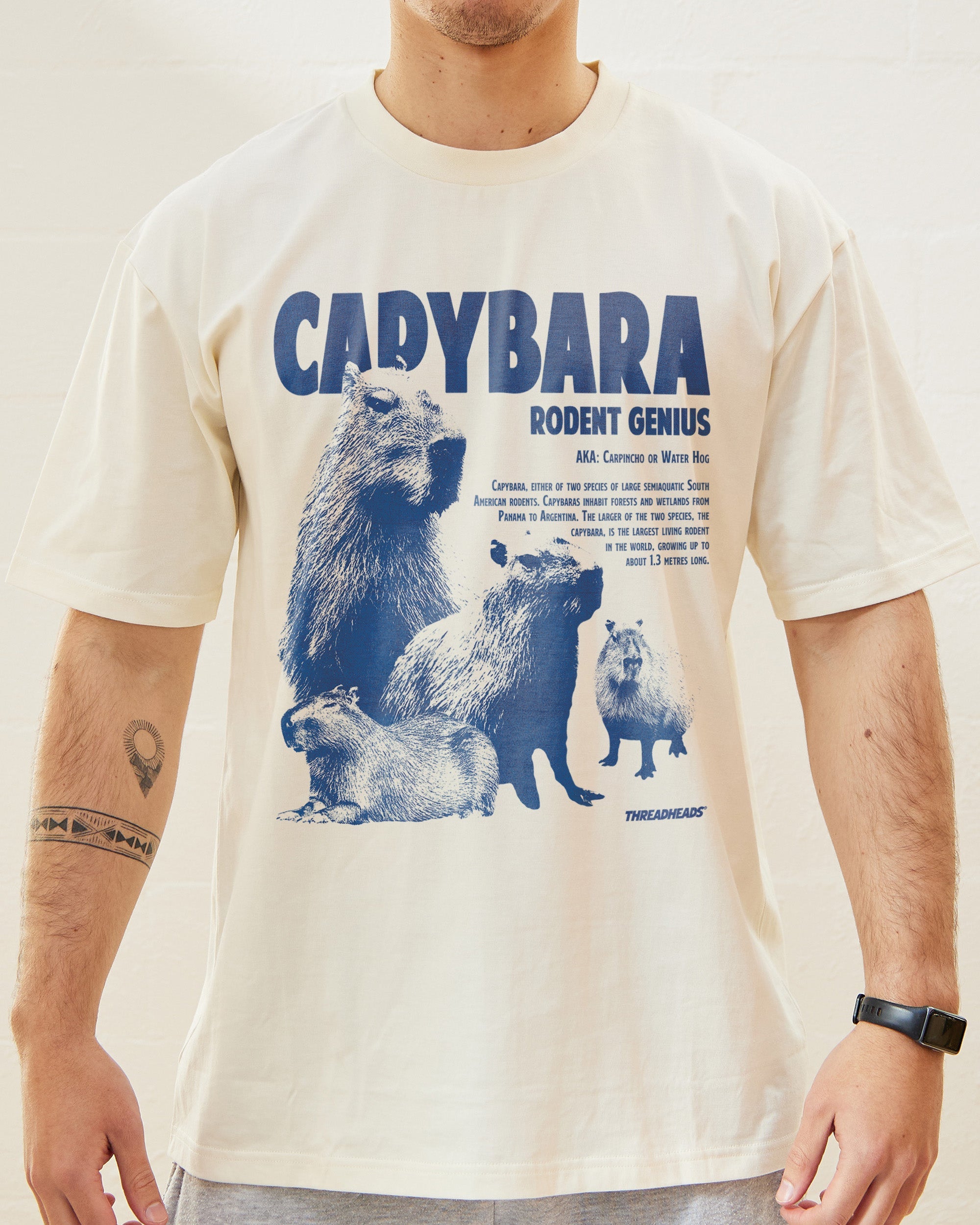 Capybara Rodent Genius T-Shirt