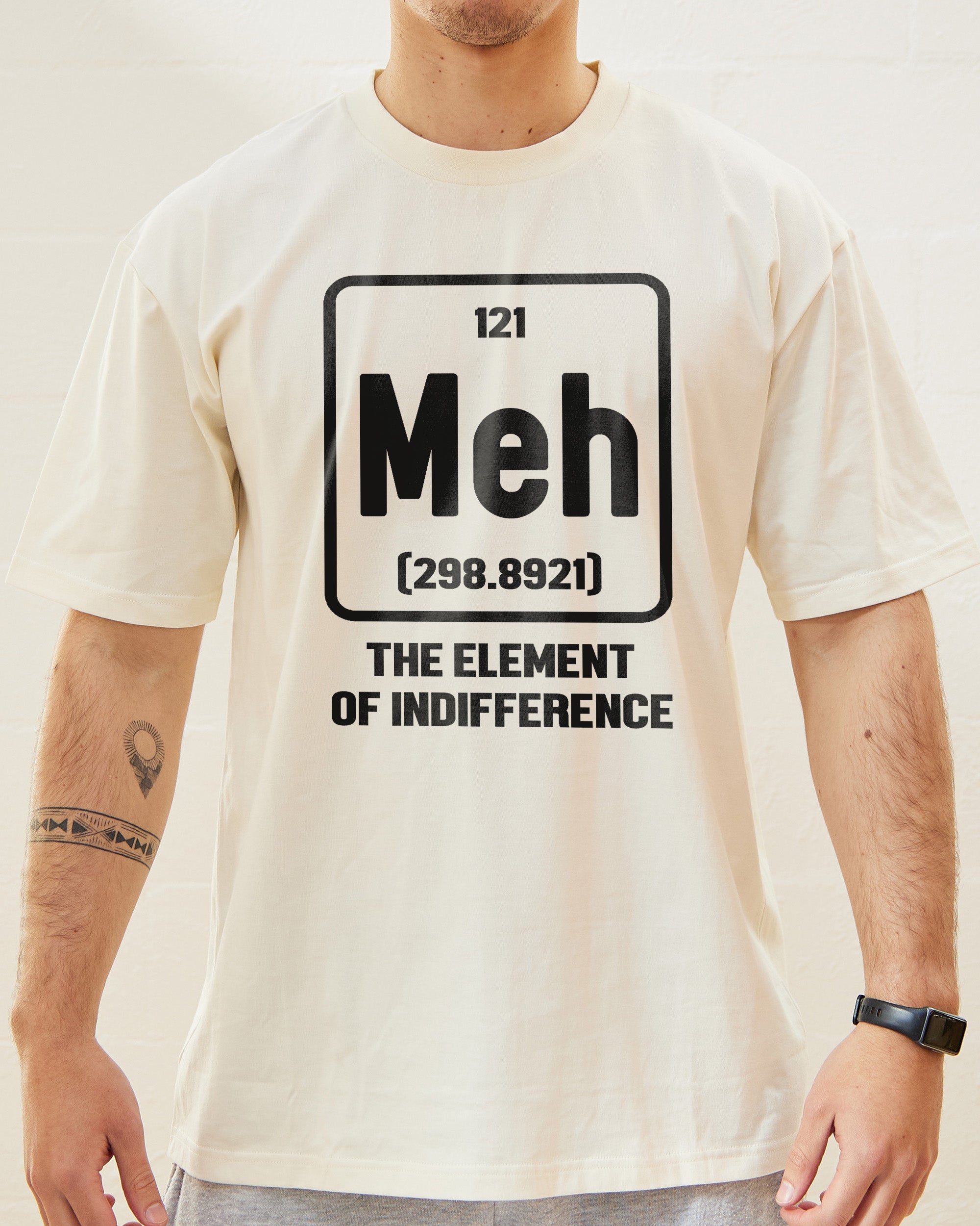 Meh The Element of Indifference T-Shirt