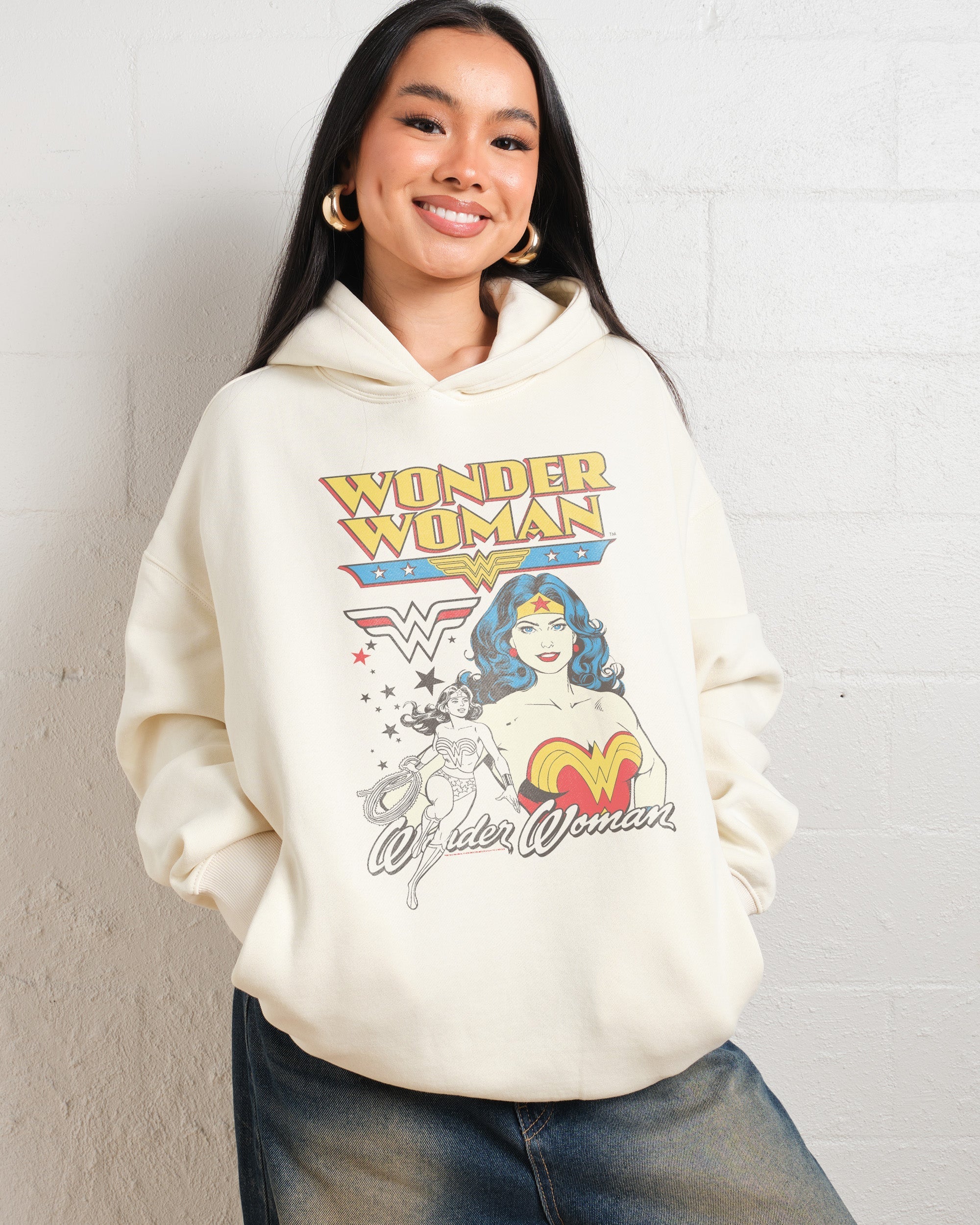 Wonder Woman Vintage Hoodie