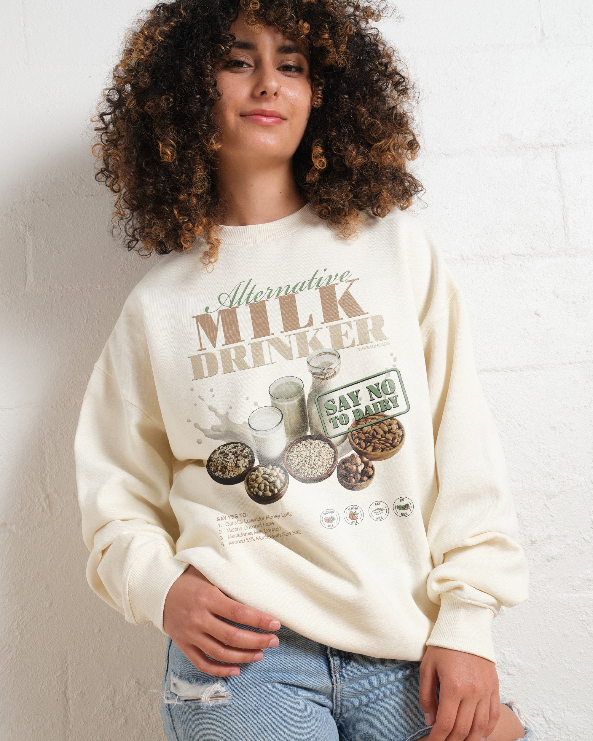 Alternative Milk Drinker Sweatshirt