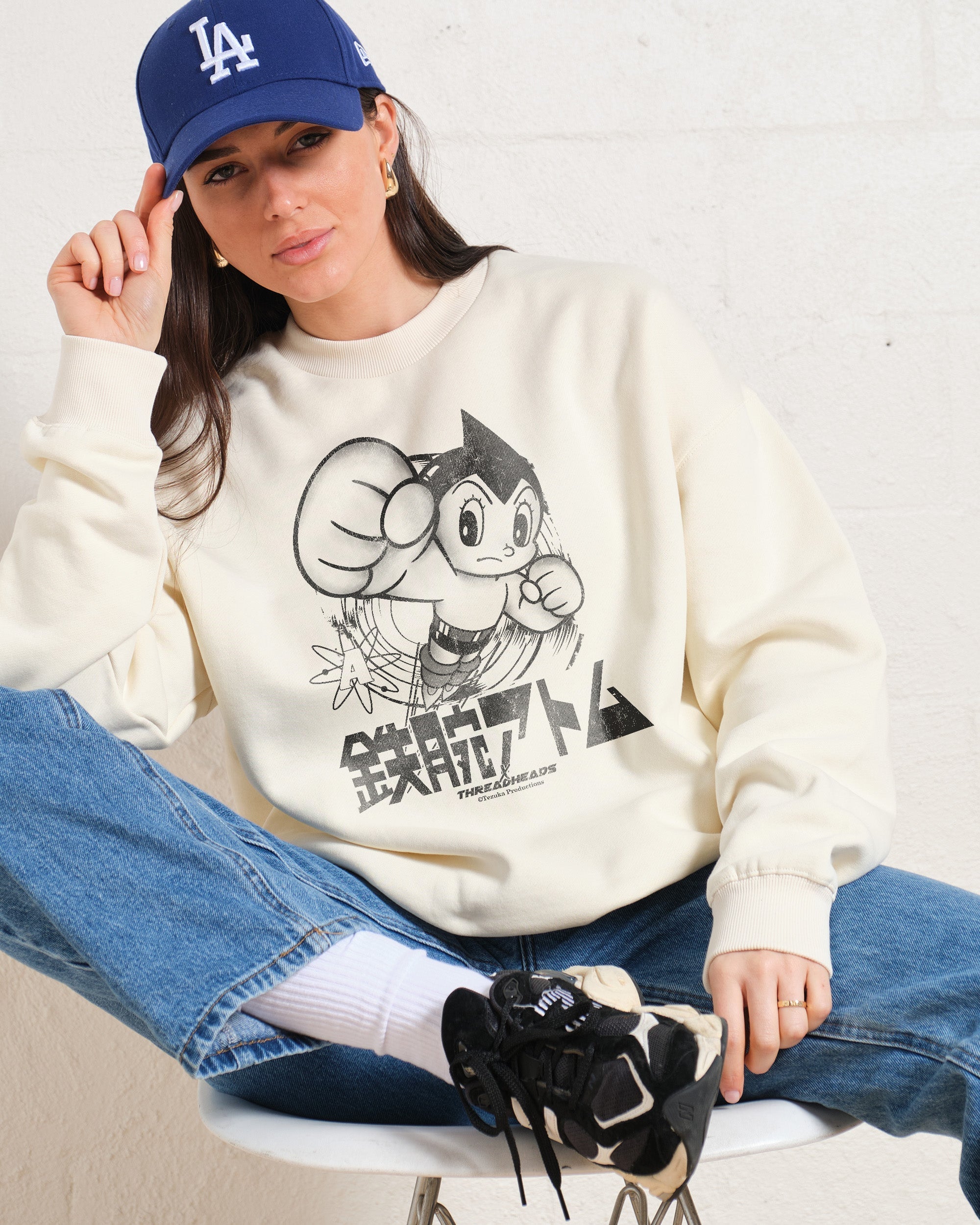 Astro Boy Black and White Sweatshirt