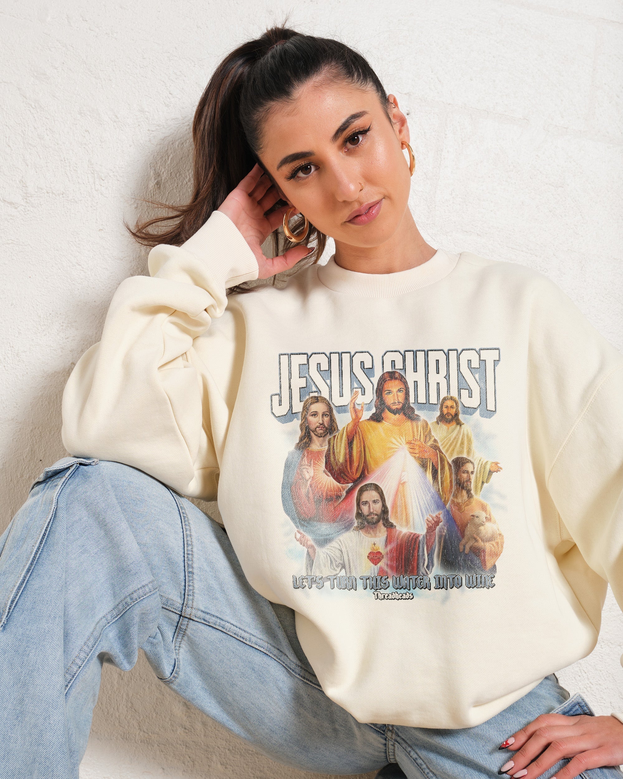 Vintage Jesus Christ Sweatshirt