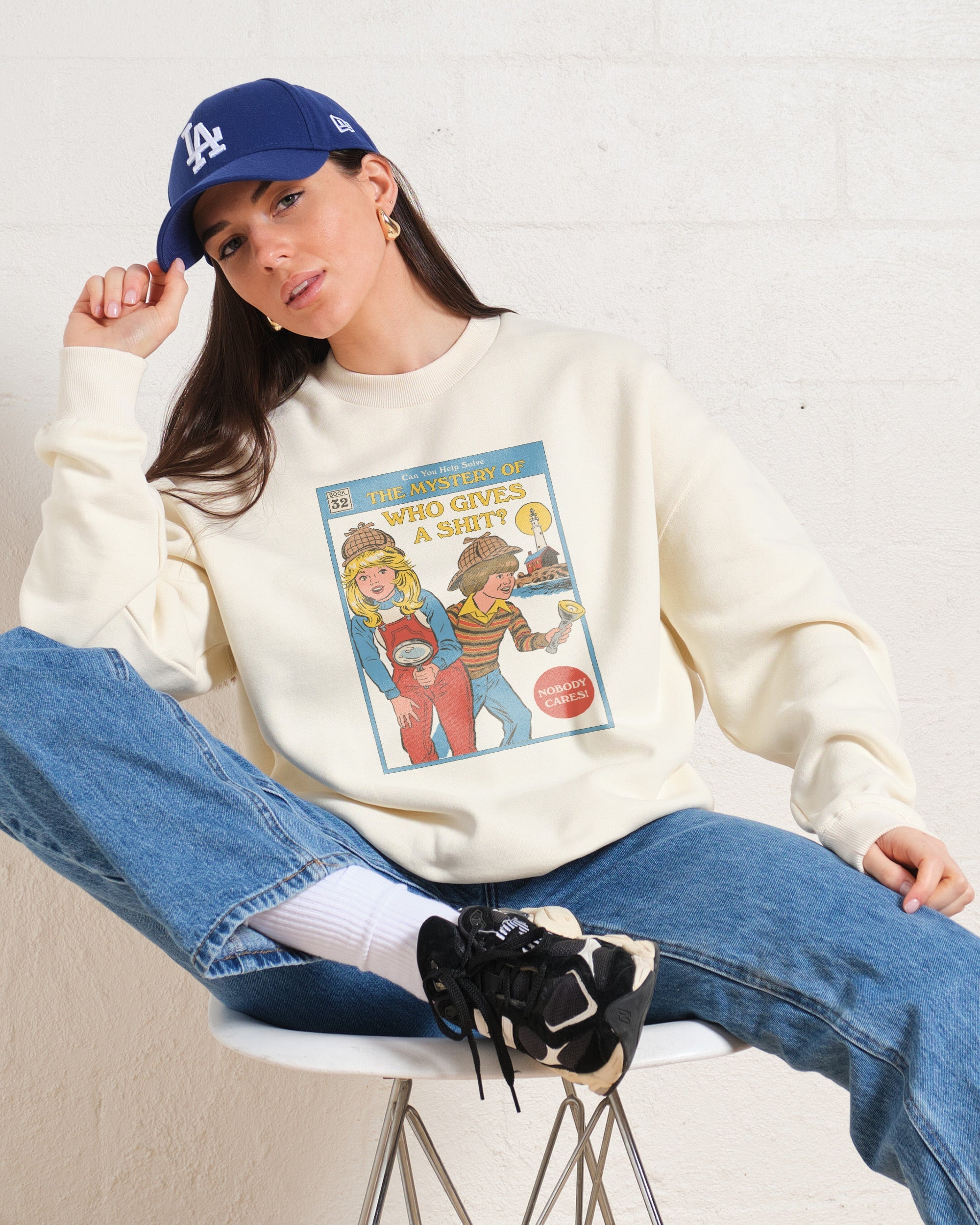 The Mystery of Who Gives a Sh-t Sweatshirt