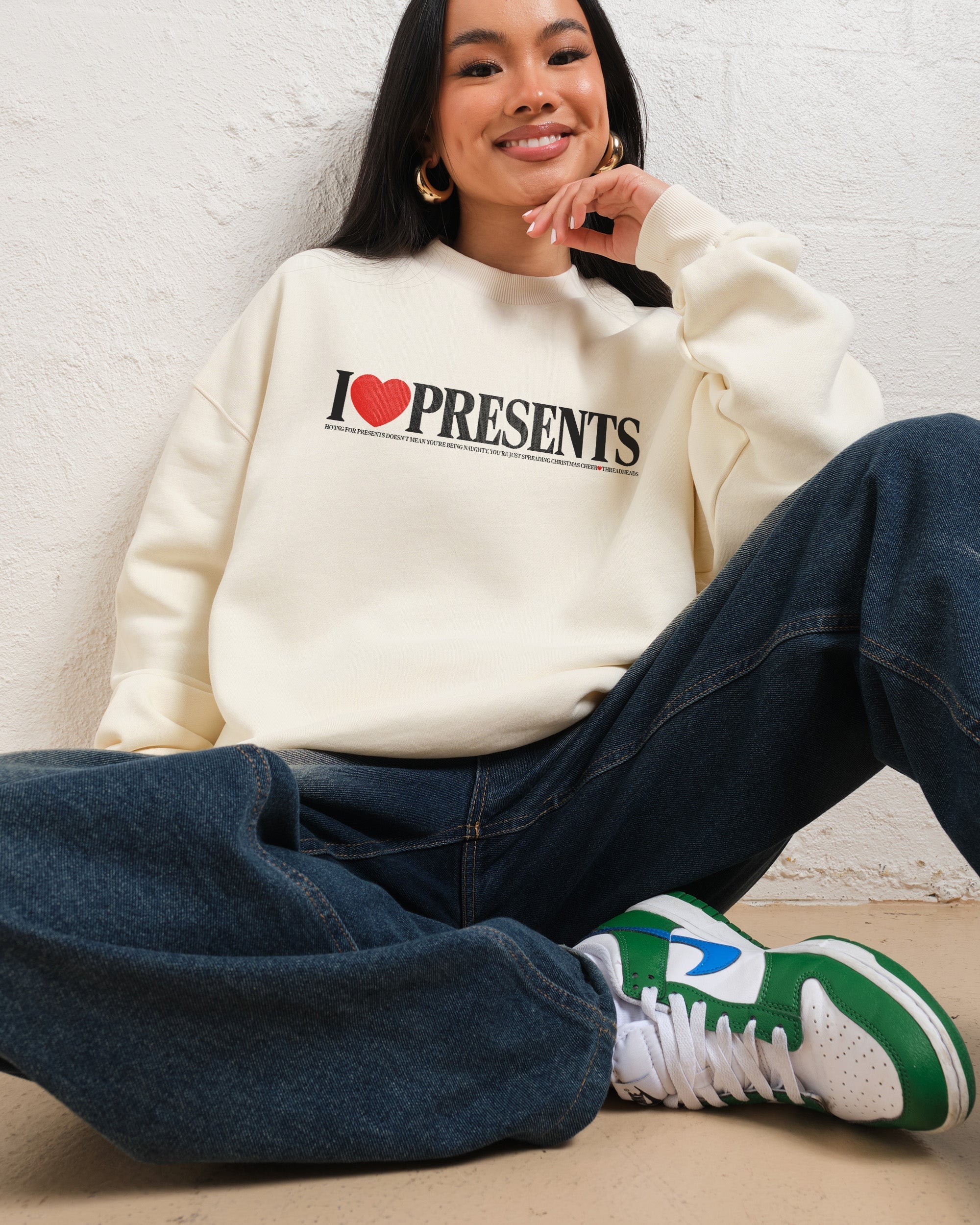 I Love Presents Sweatshirt