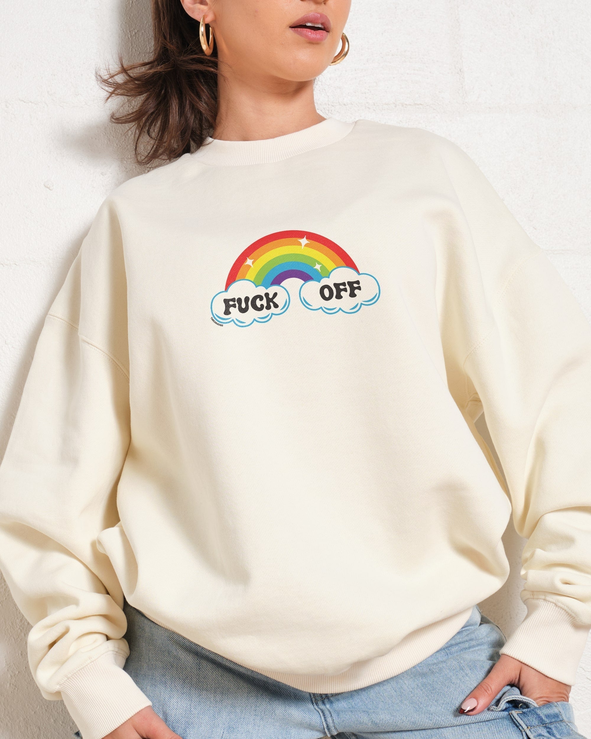 Fk Off Rainbow Sweatshirt