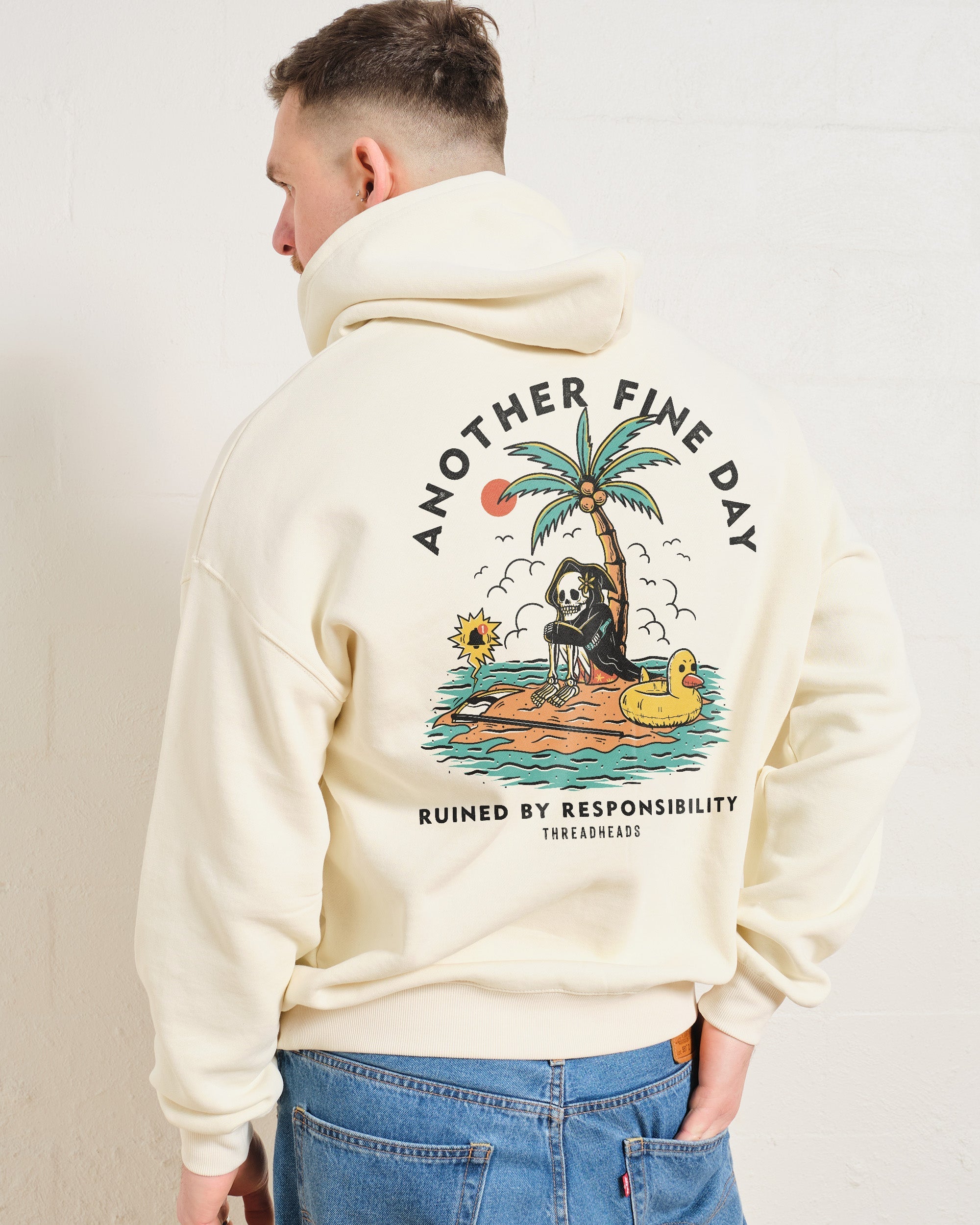 Another Fine Day Front and Back Hoodie