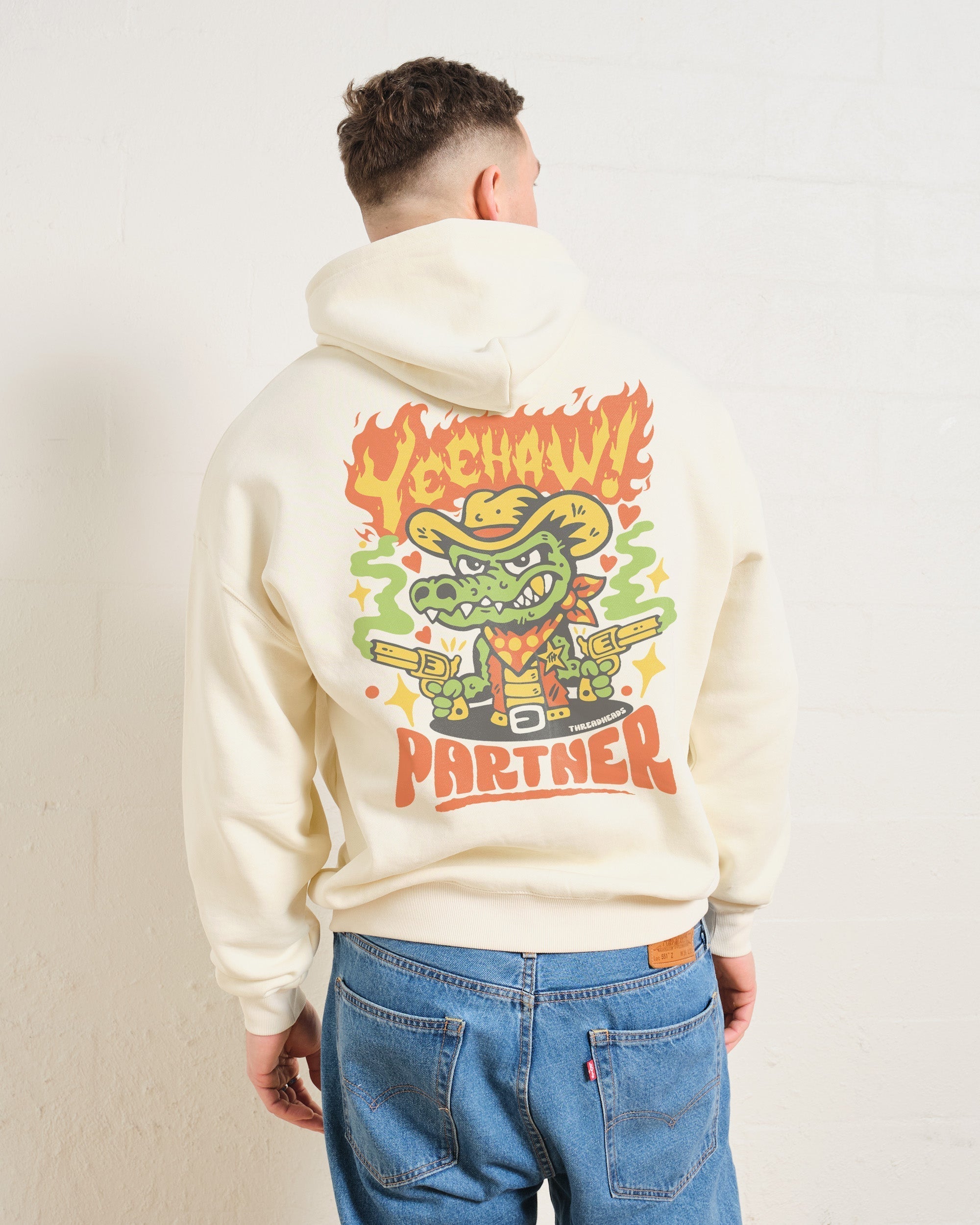 Yee Haw Crocodile Hoodie