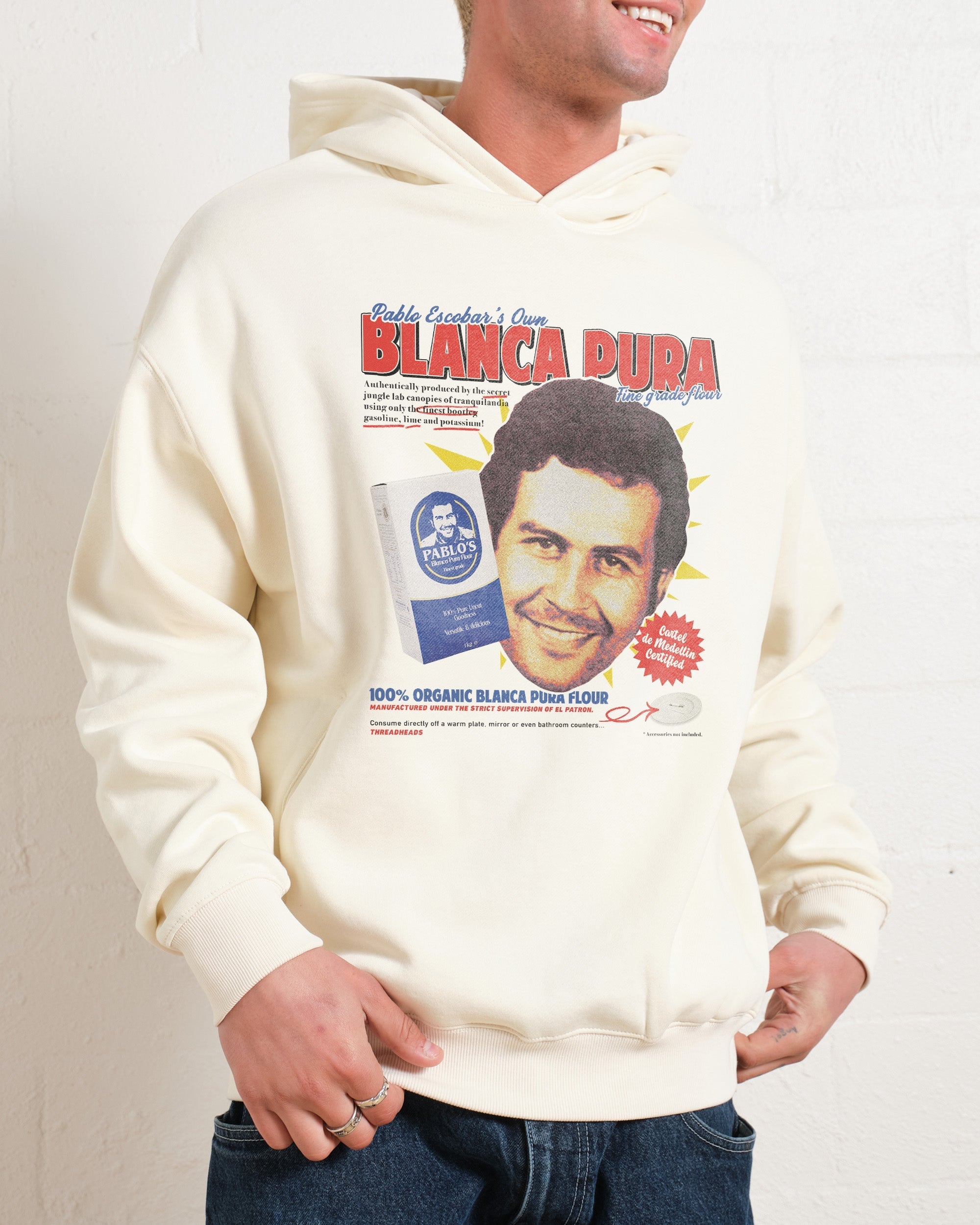 Pablo Escobar's Blanca Flour Hoodie