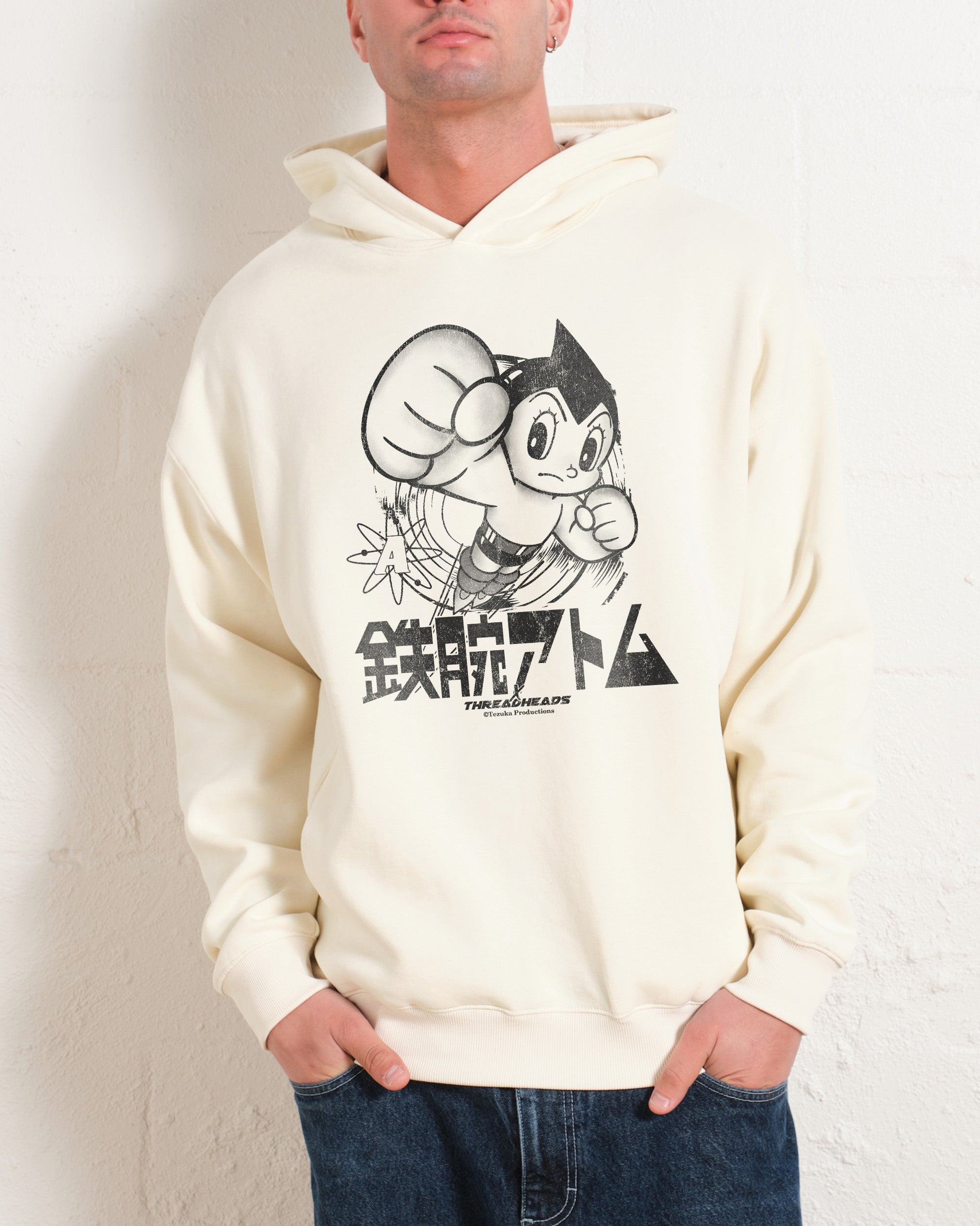 Astro Boy Black and White Hoodie