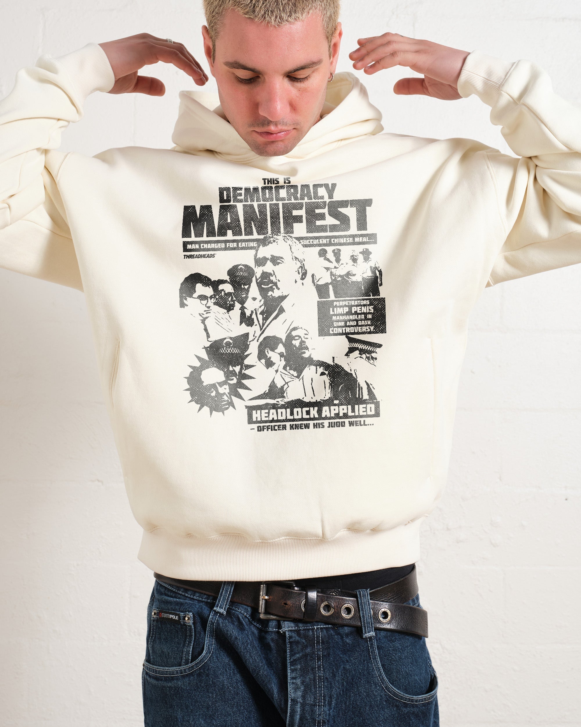 Democracy Manifest: Tabloid Edition Hoodie