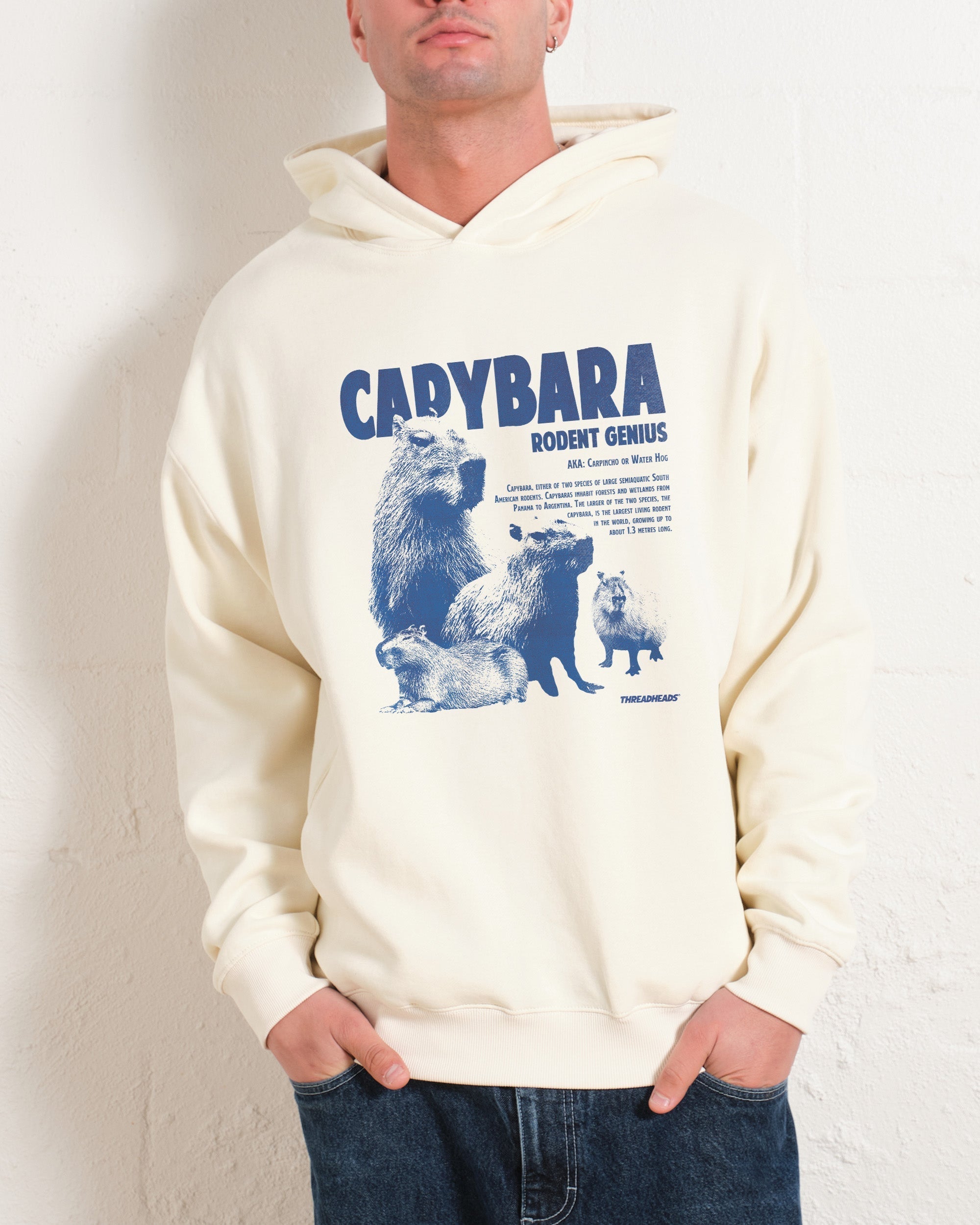 Capybara Rodent Genius Hoodie