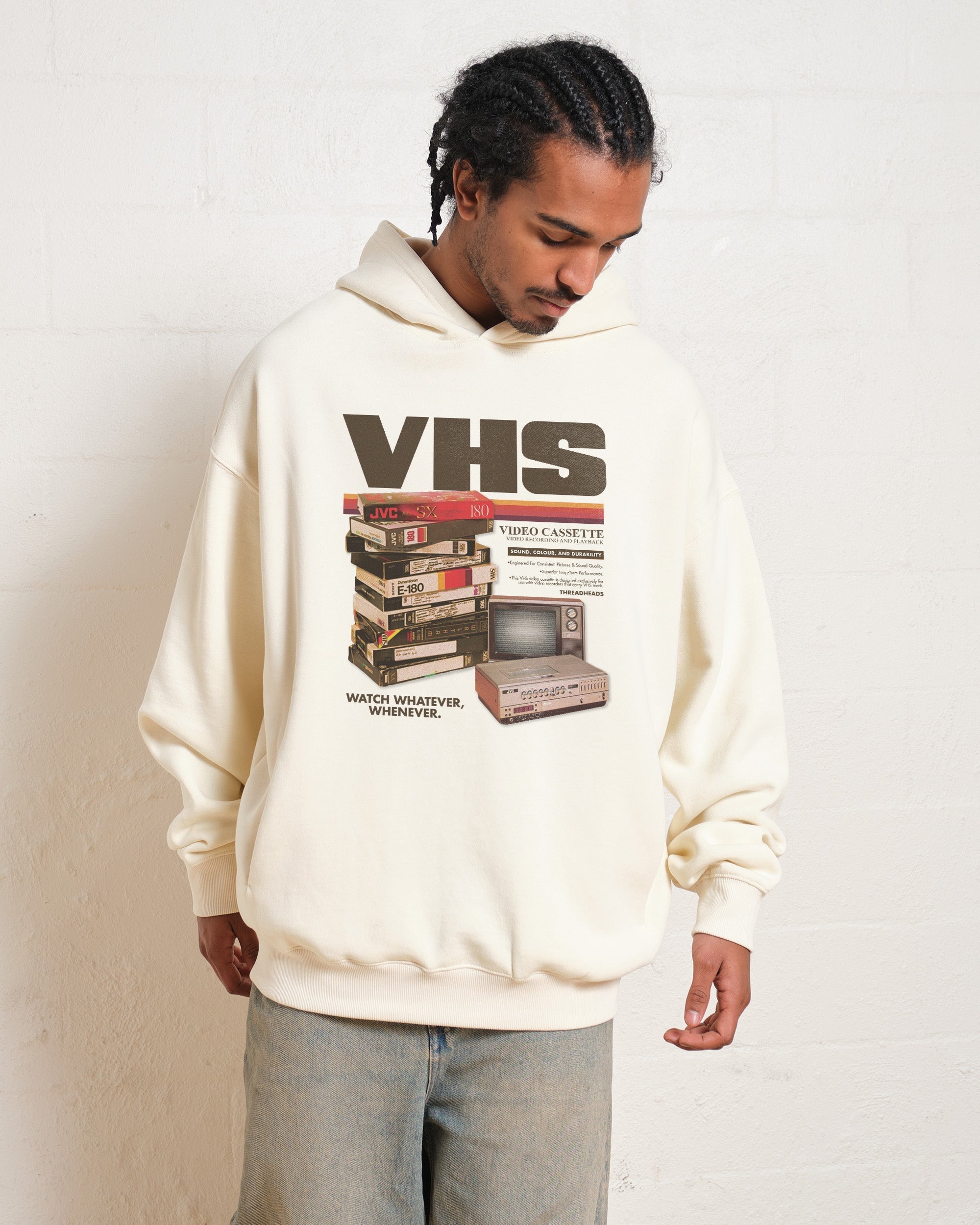 Vintage VHS Tapes Hoodie