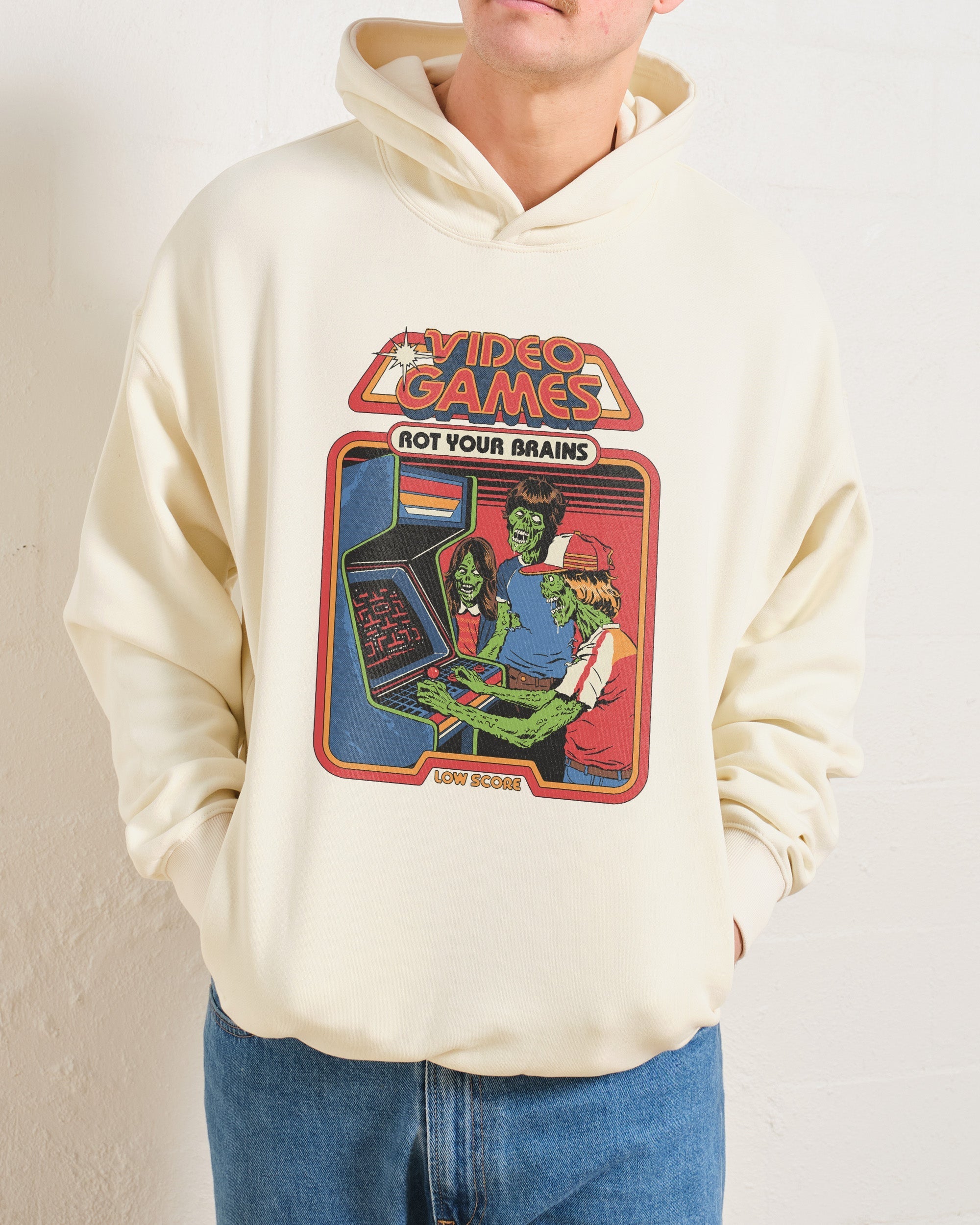 Video Games Rot Your Brains Hoodie