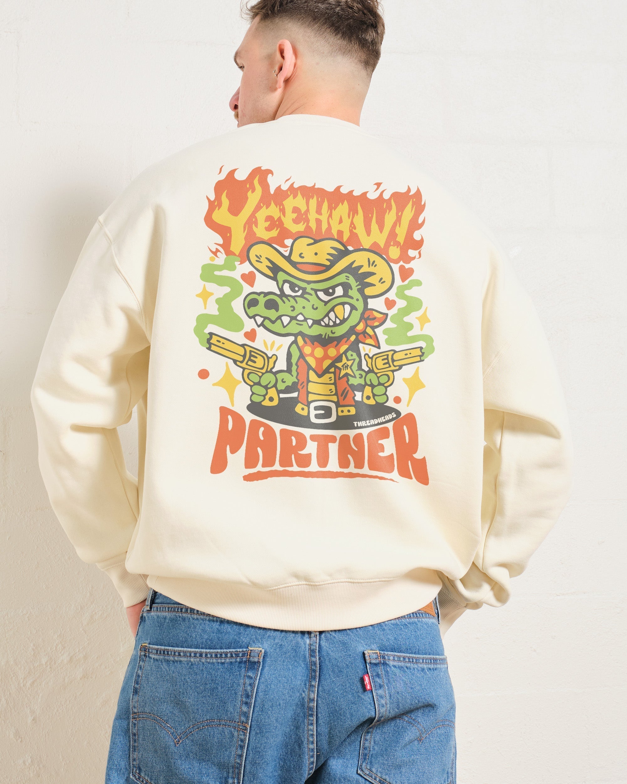 Yee Haw Crocodile Sweatshirt