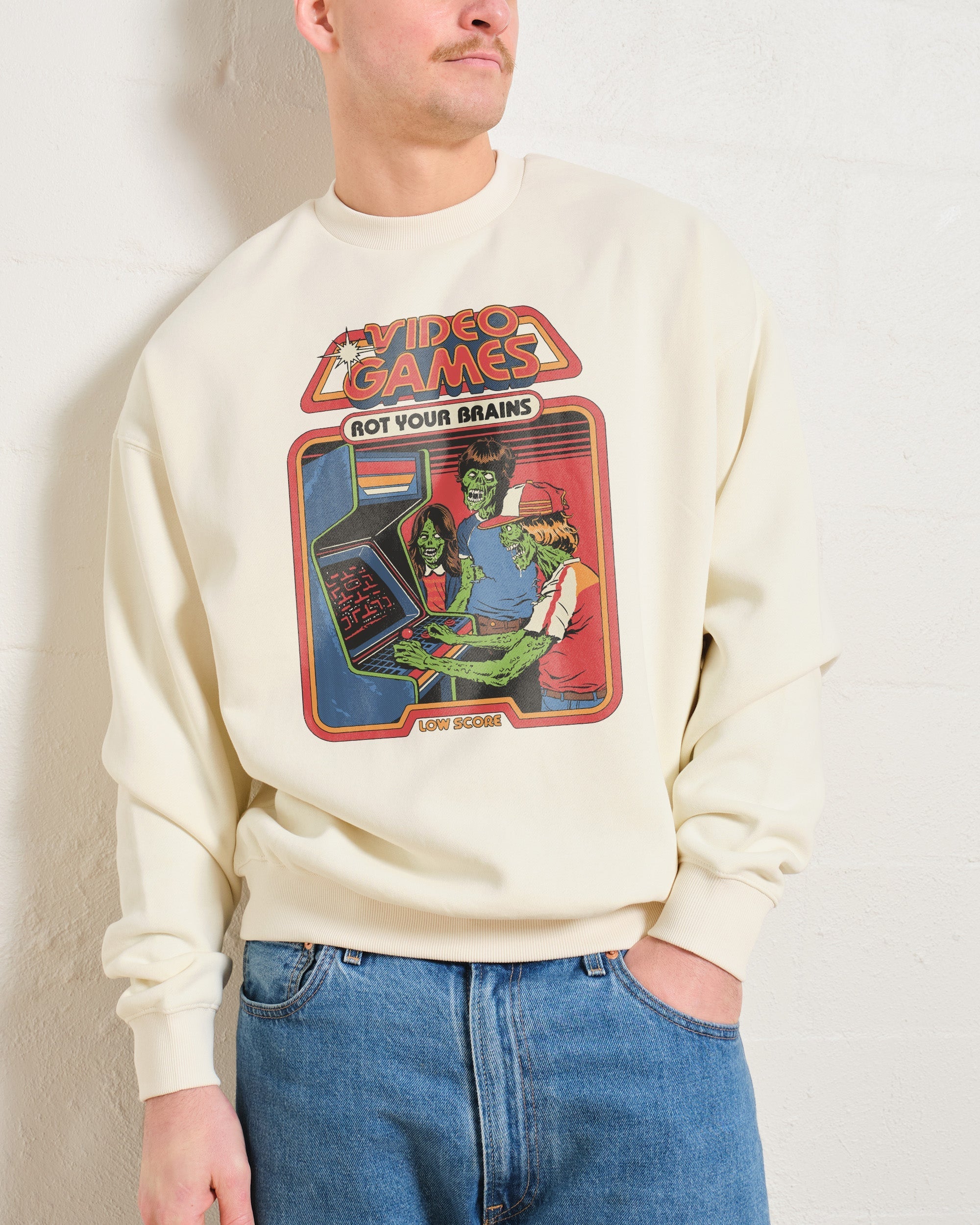 Video Games Rot Your Brains Sweatshirt