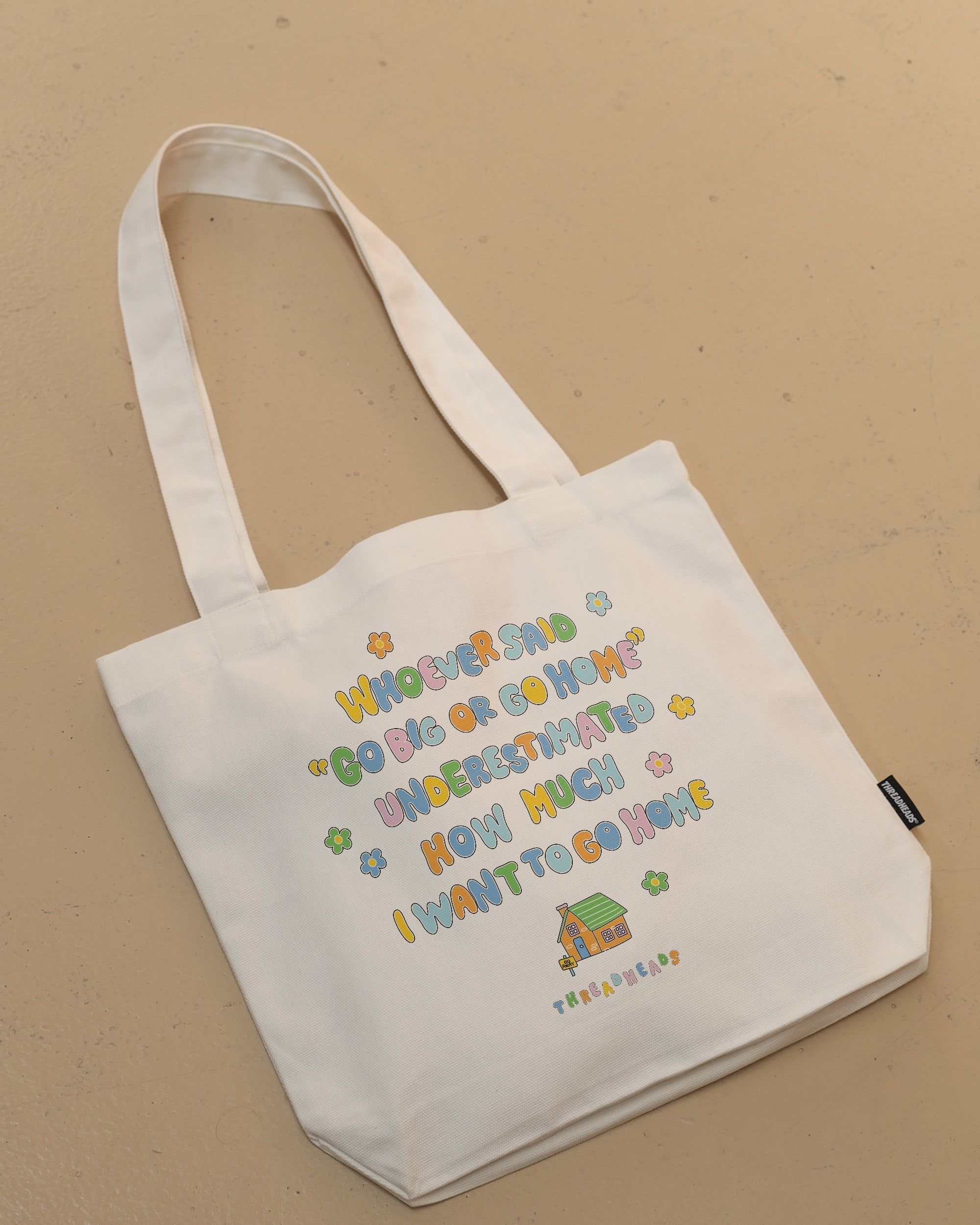 I Want To Go Home Tote Bag