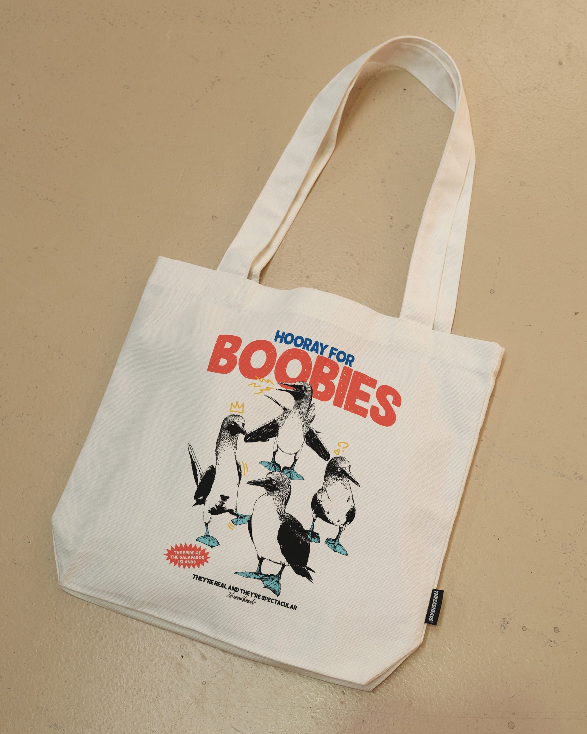 Hooray for Boobies Tote Bag