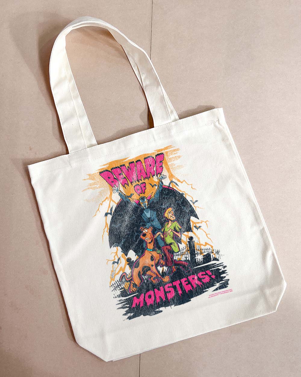 Beware of Monsters Tote Bag