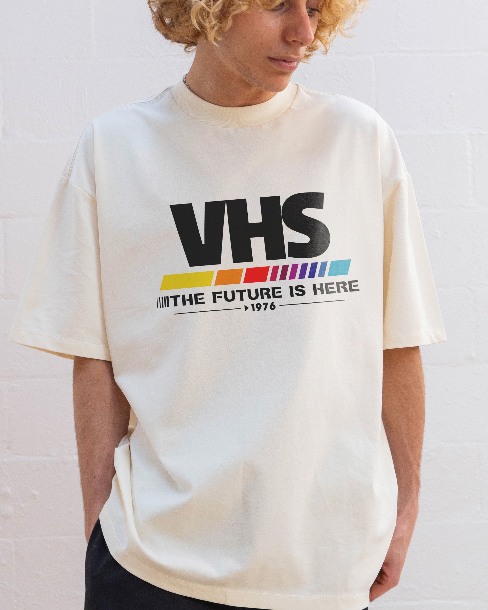 VHS - The Future is Now Oversized Tee