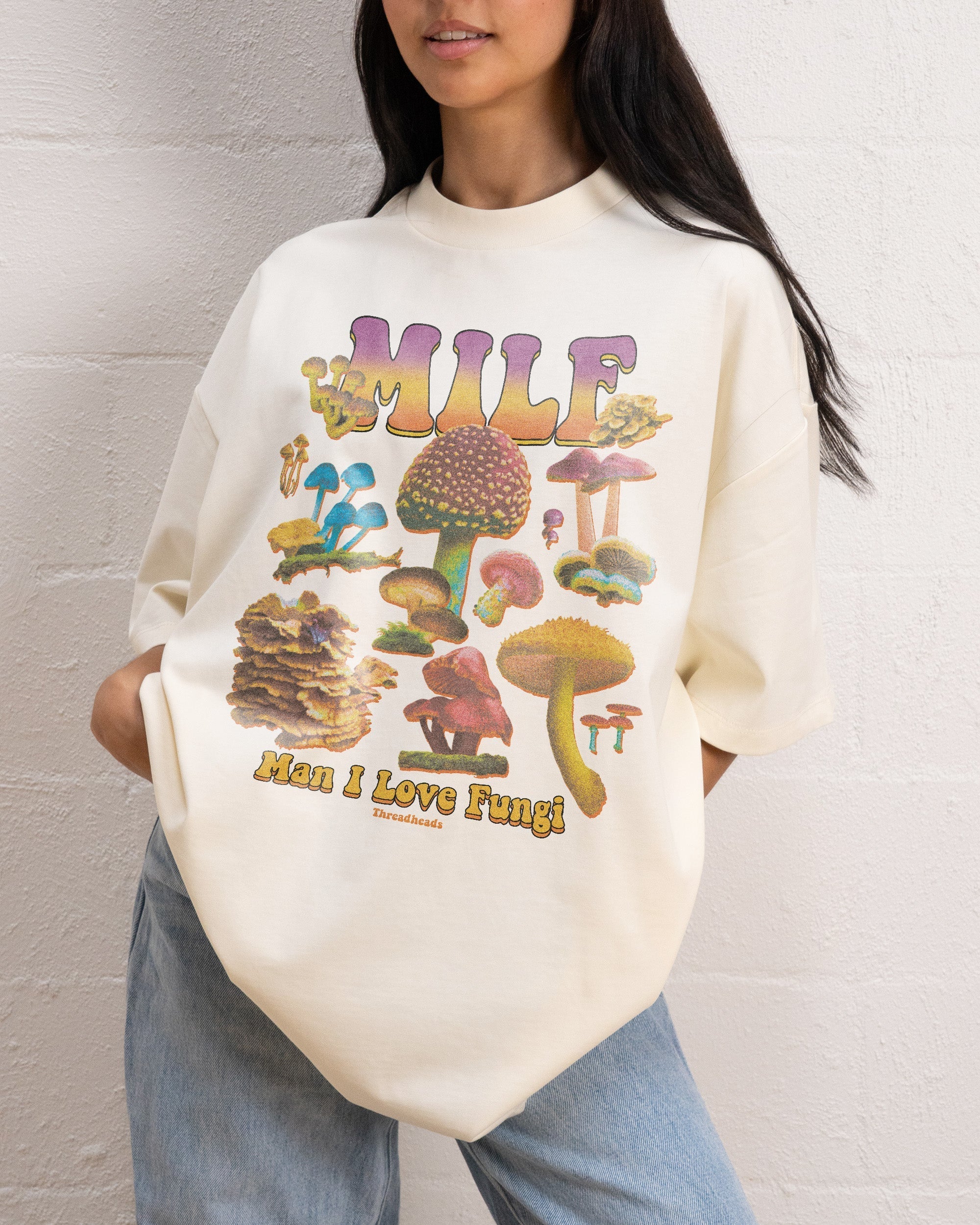 MILF Fungi Oversized Tee