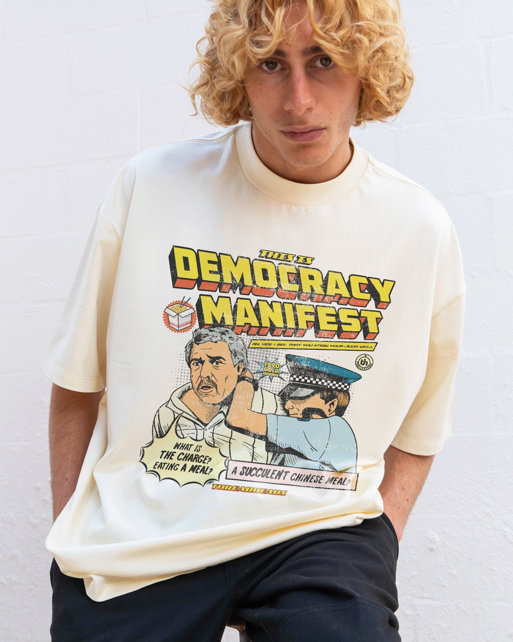 This is Democracy Manifest Oversized Tee