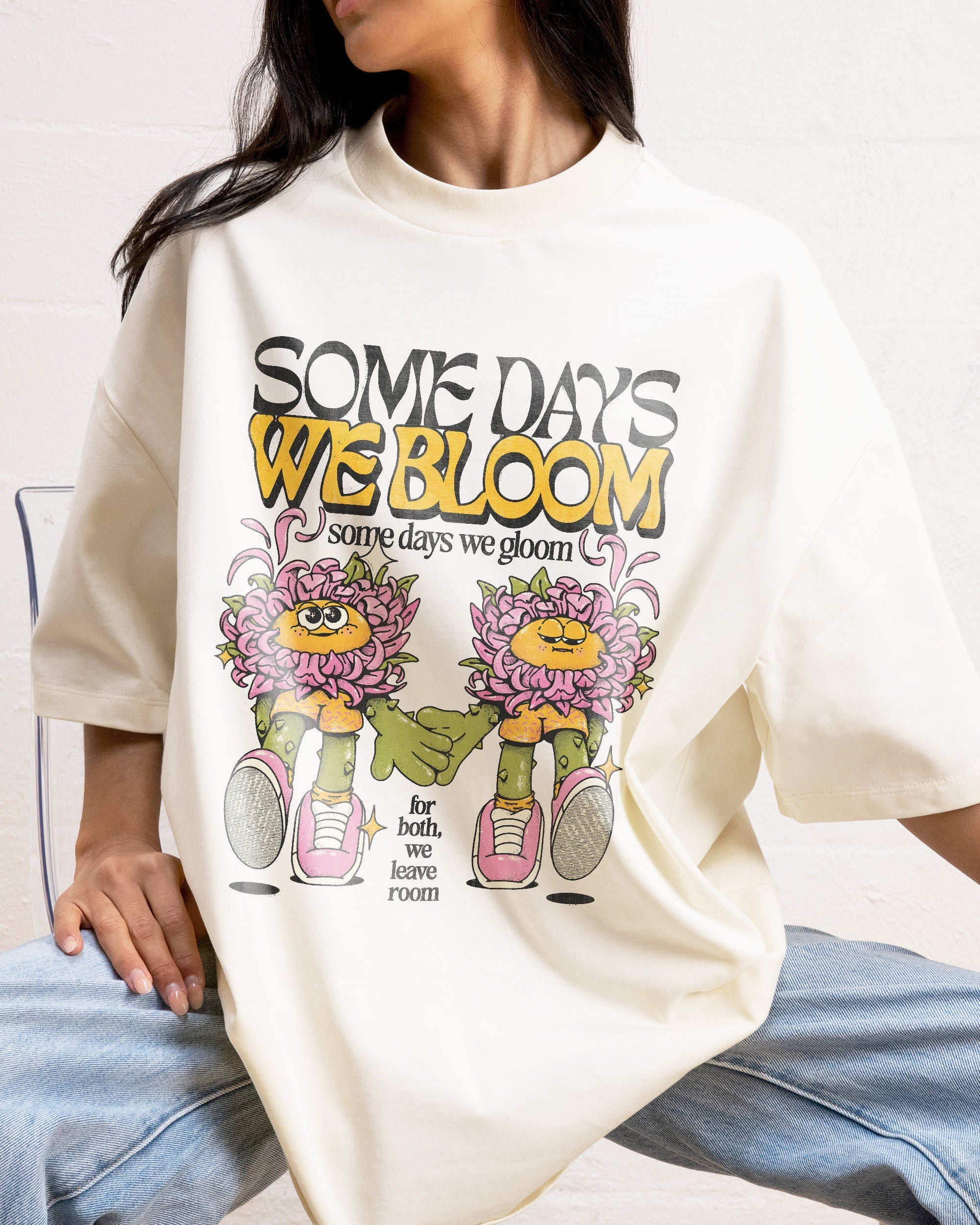 We Bloom Oversized Tee