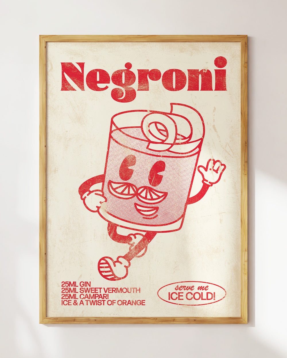 Negroni Art Print