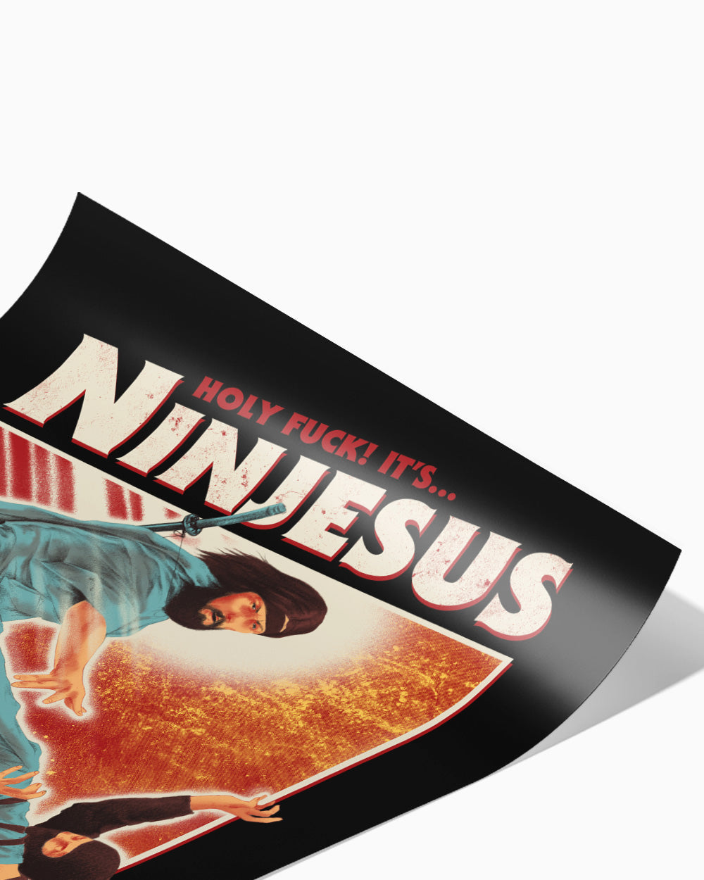 Ninjesus Art Print