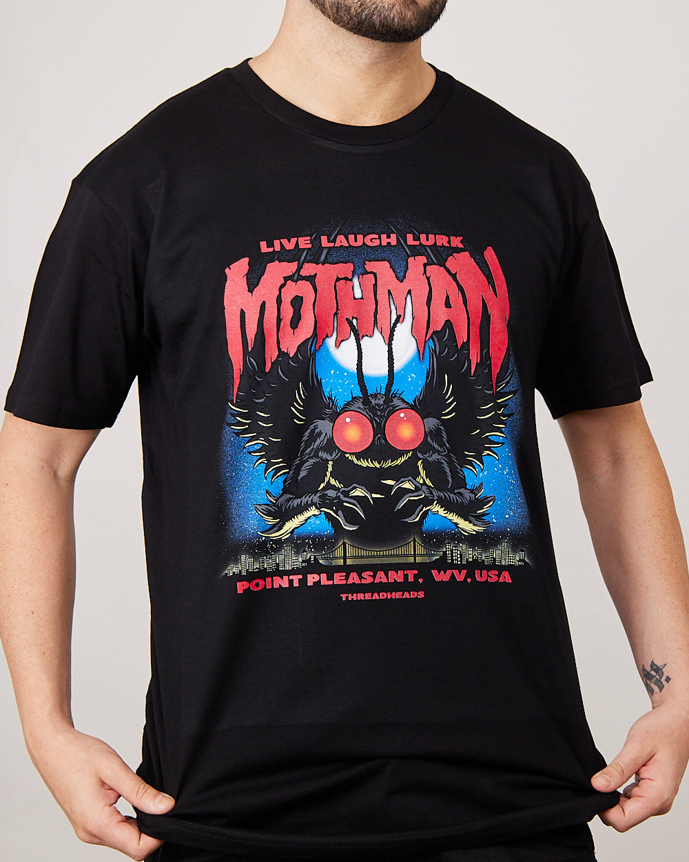 Mothman - Live Laugh Lurk T-Shirt