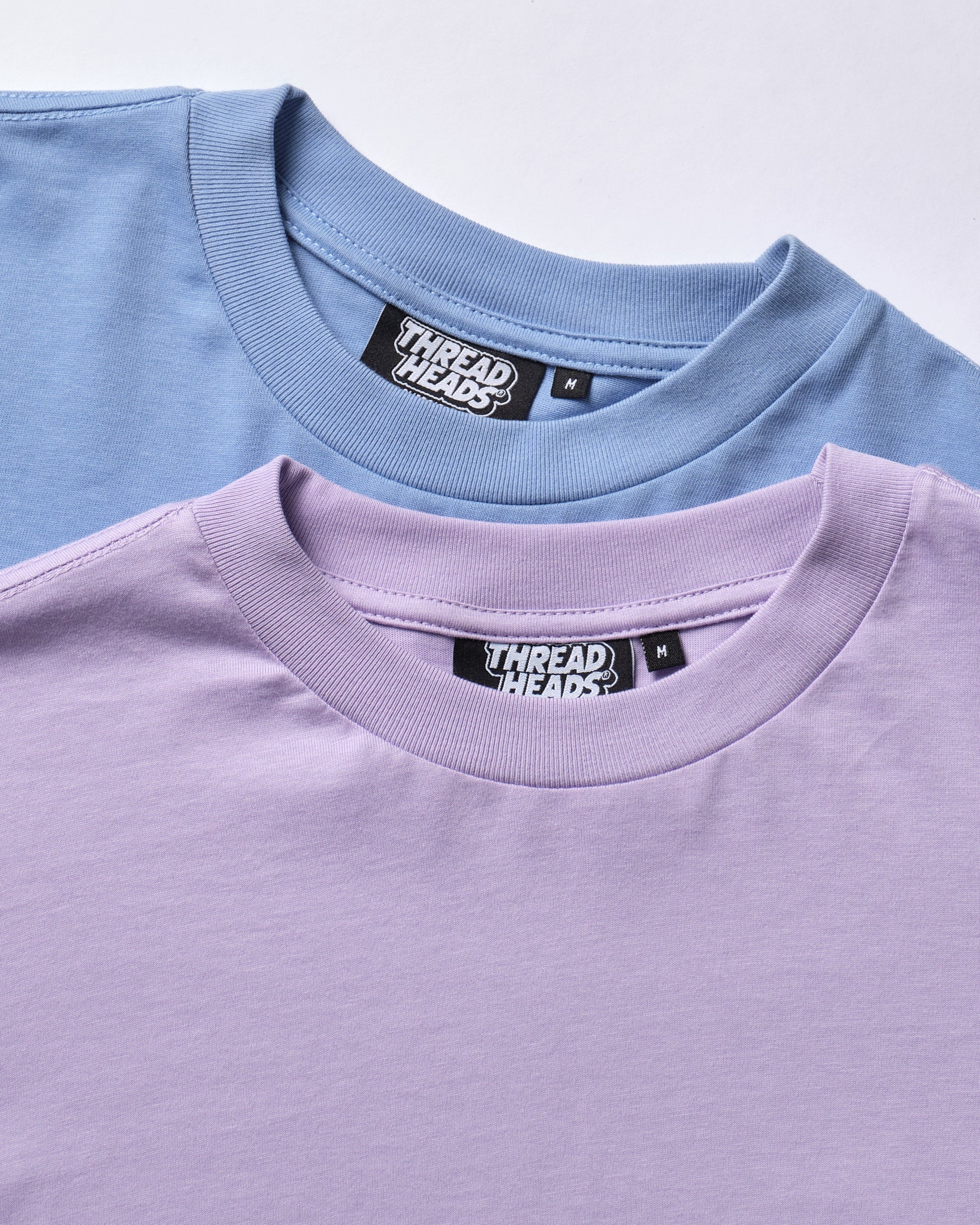 Oversized Tee 2 Pack: Powder Blue, Lilac