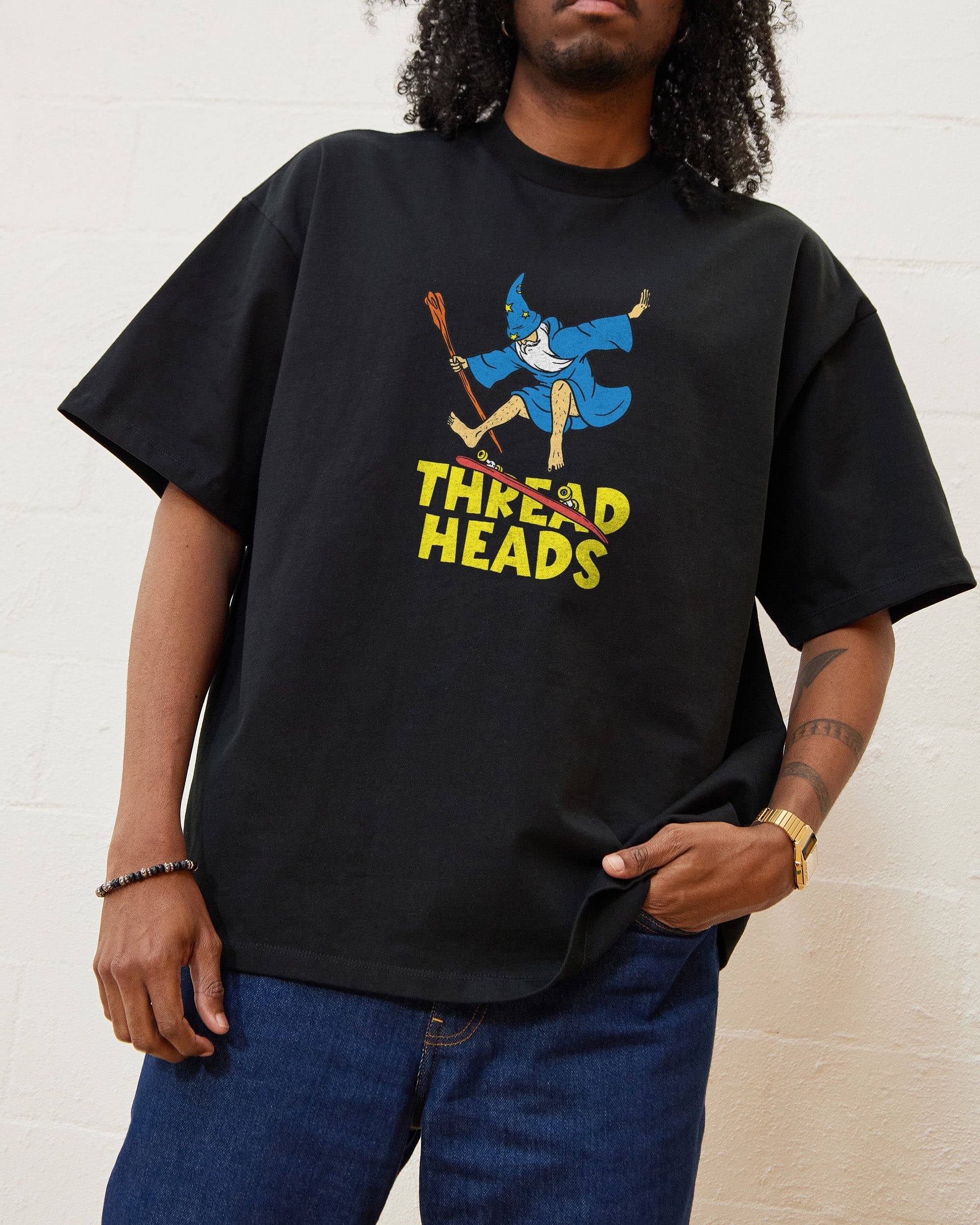 Skating Wizard Oversized Tee