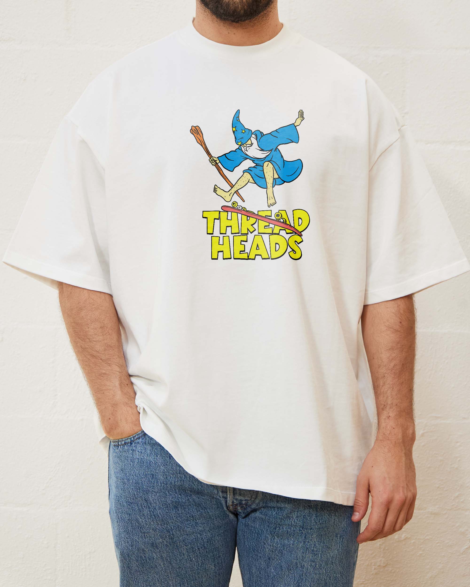 Skating Wizard Oversized Tee