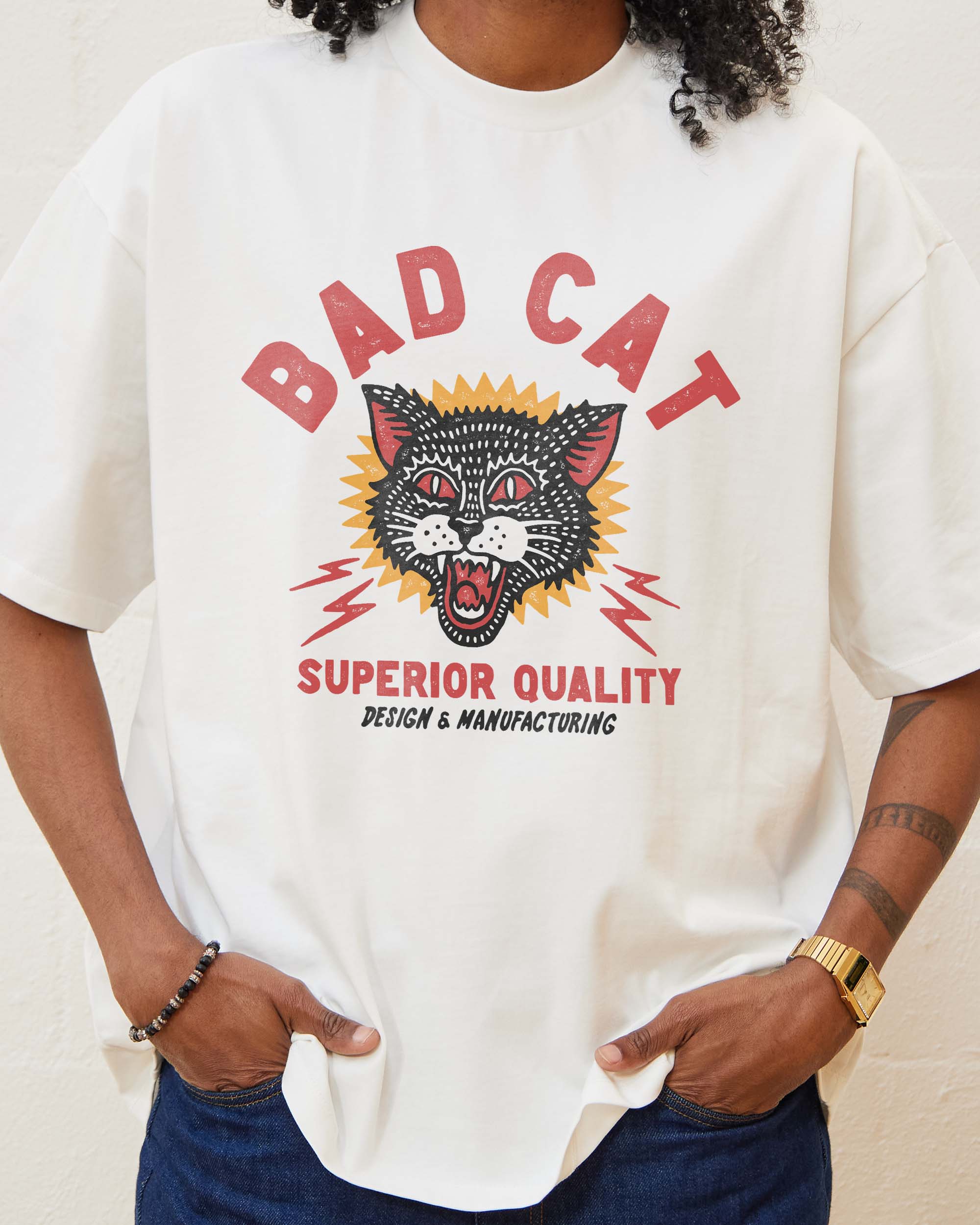 Bad Cat Oversized Tee