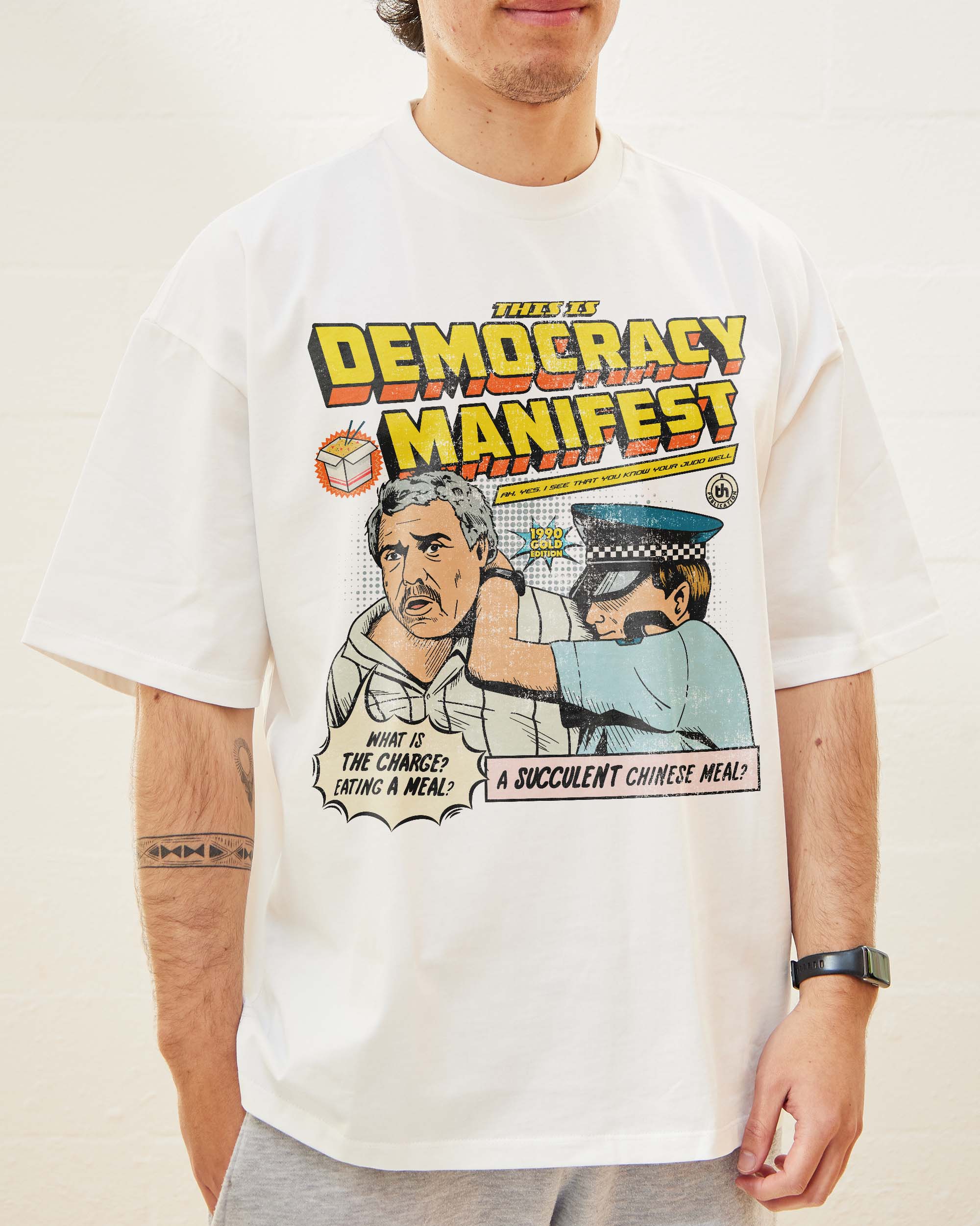 This is Democracy Manifest Oversized Tee