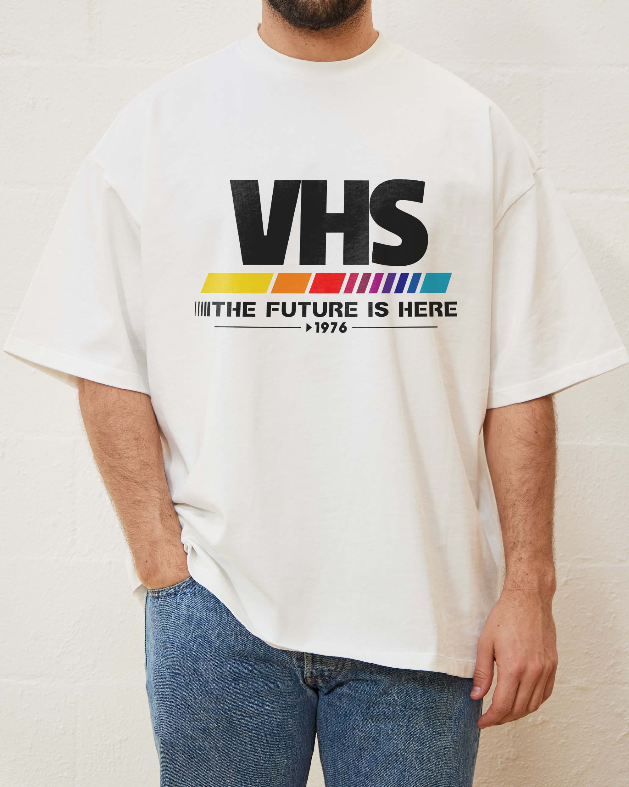 VHS - The Future is Now Oversized Tee