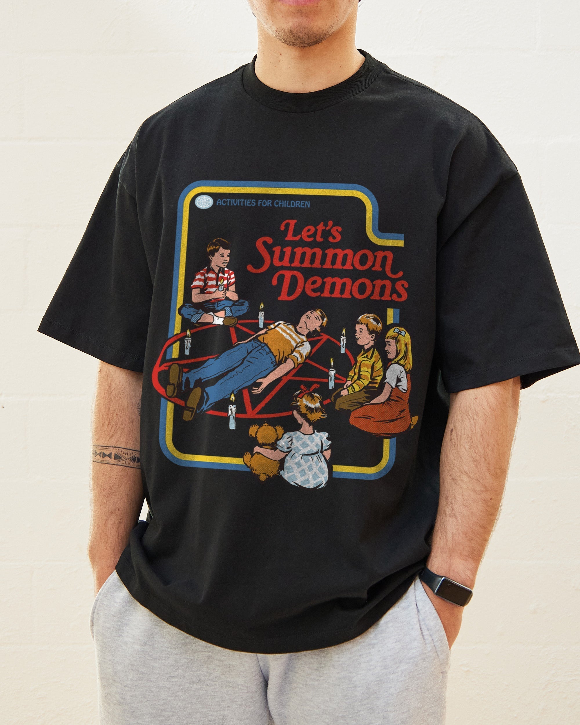 Let's Summon Demons Oversized Tee