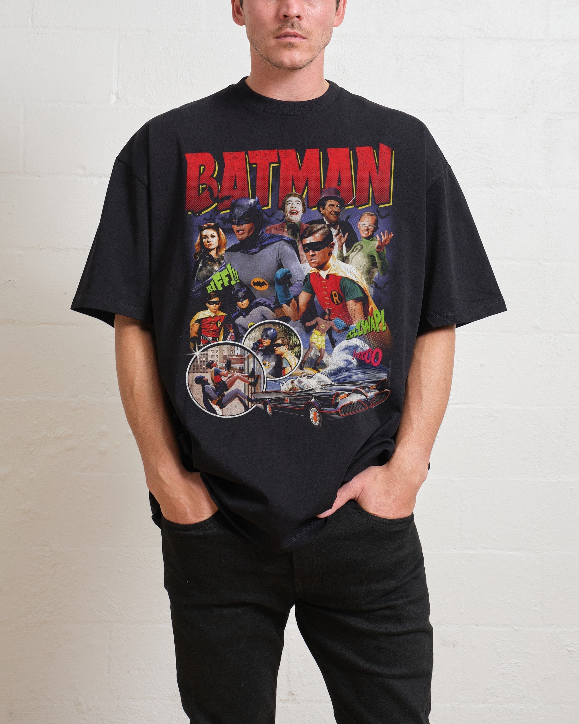 Batman Vintage Oversized Tee