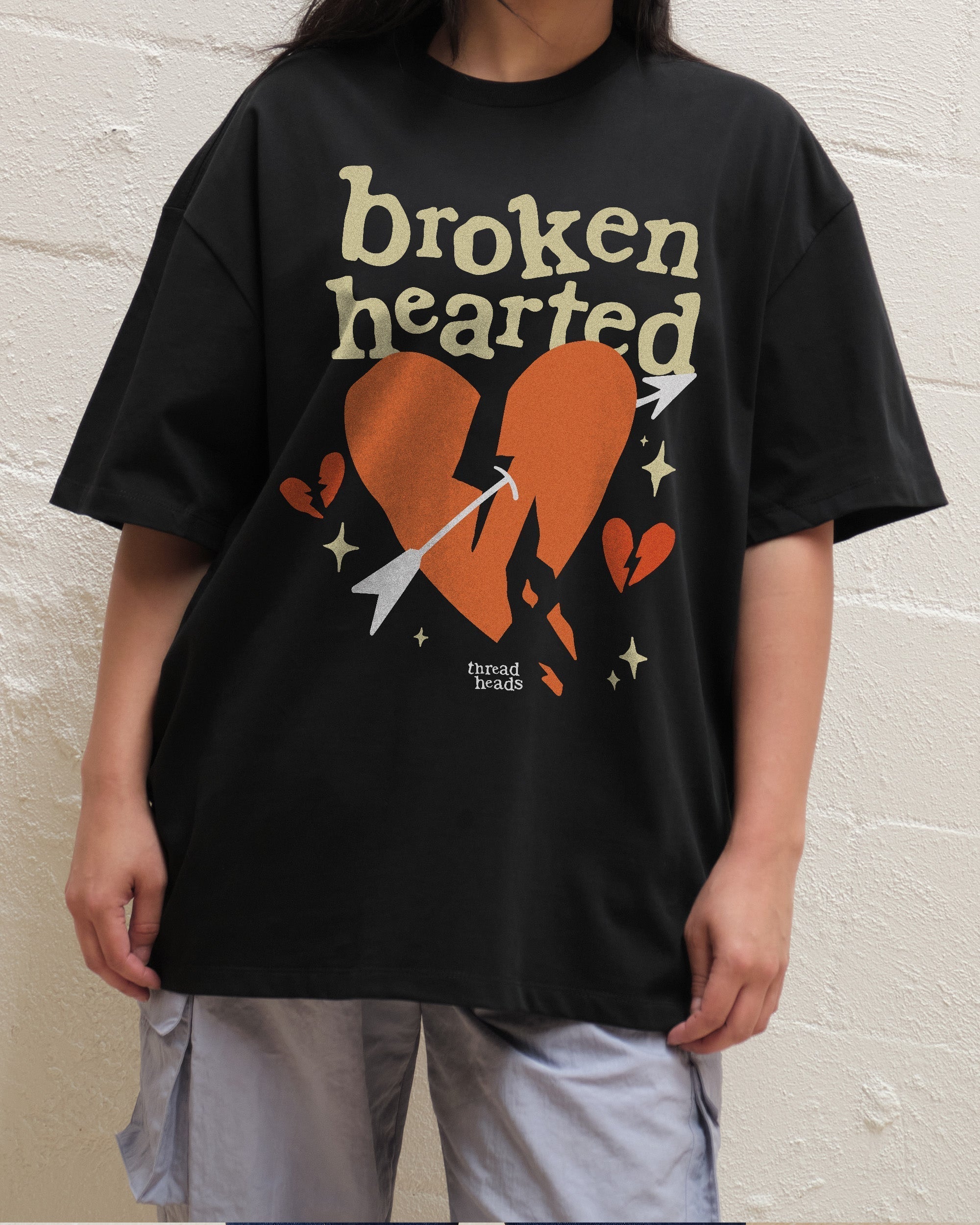 Broken Hearted Oversized Tee