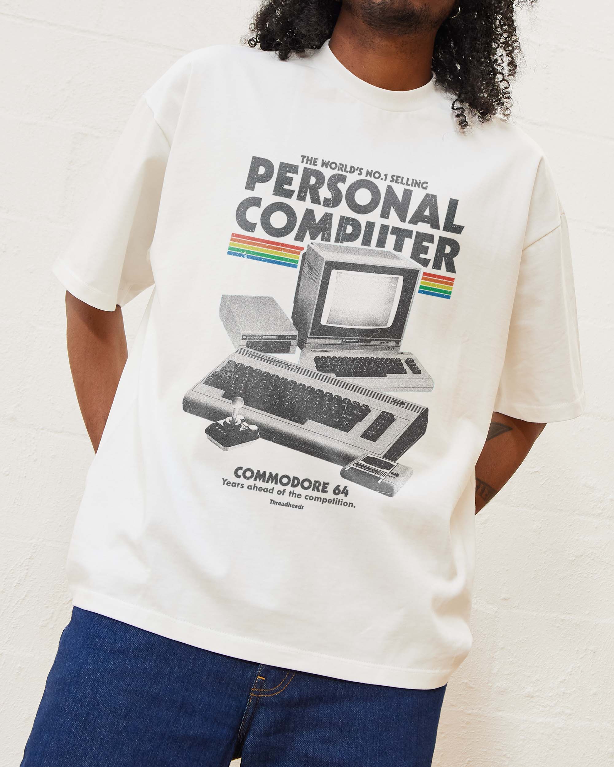 Retro Commodore 64 Oversized Tee