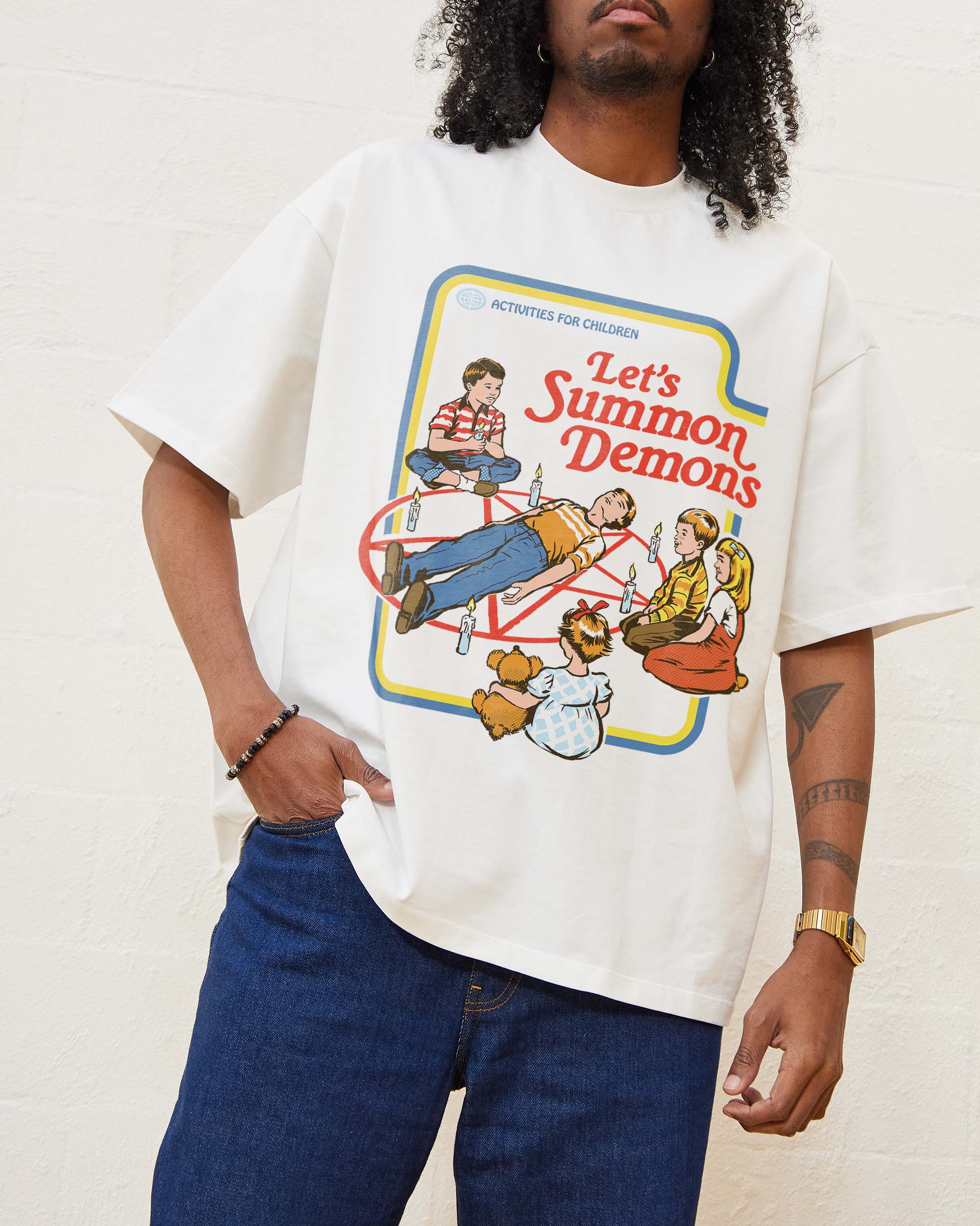 Let's Summon Demons Oversized Tee