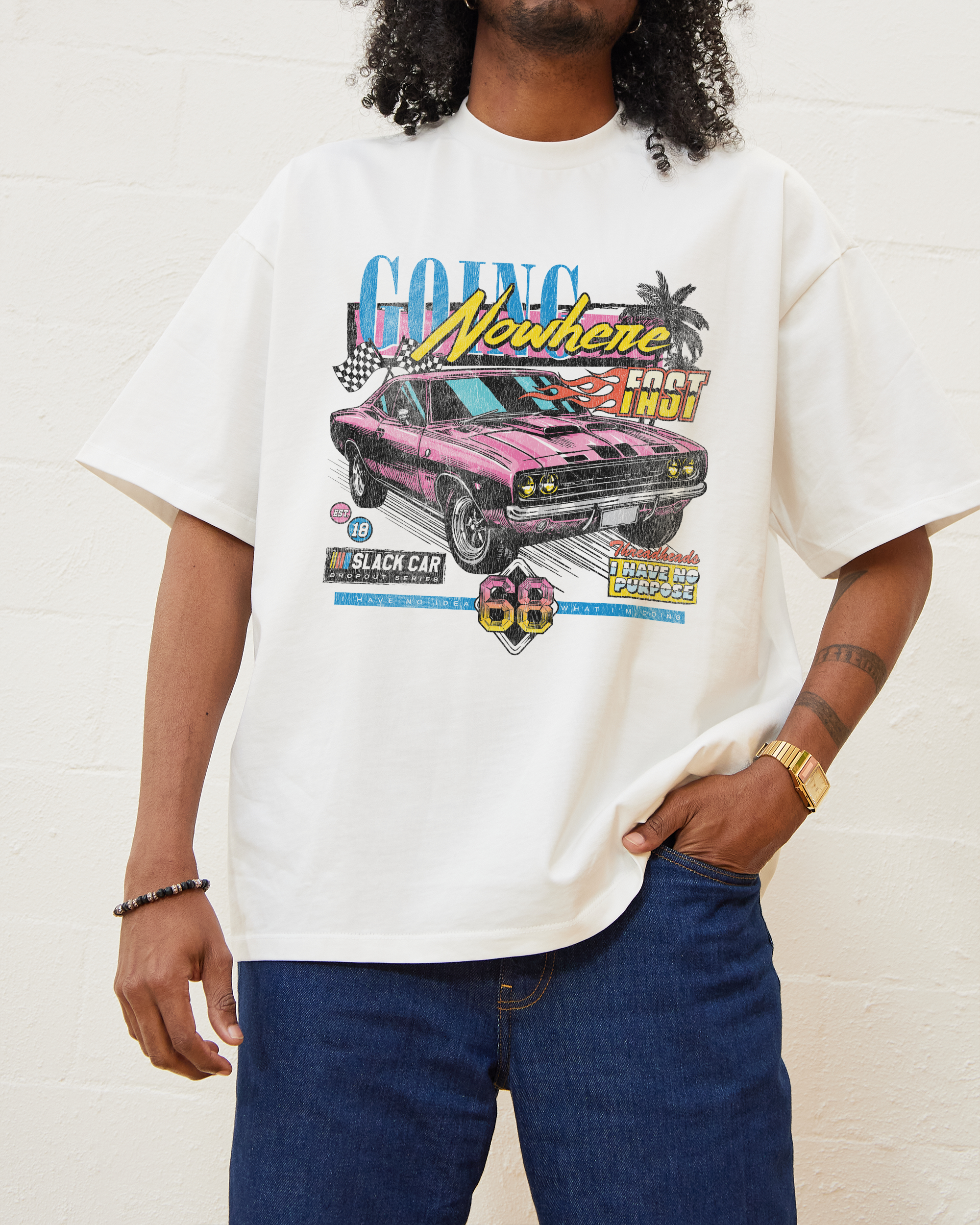 Going Nowhere Fast Oversized Tee