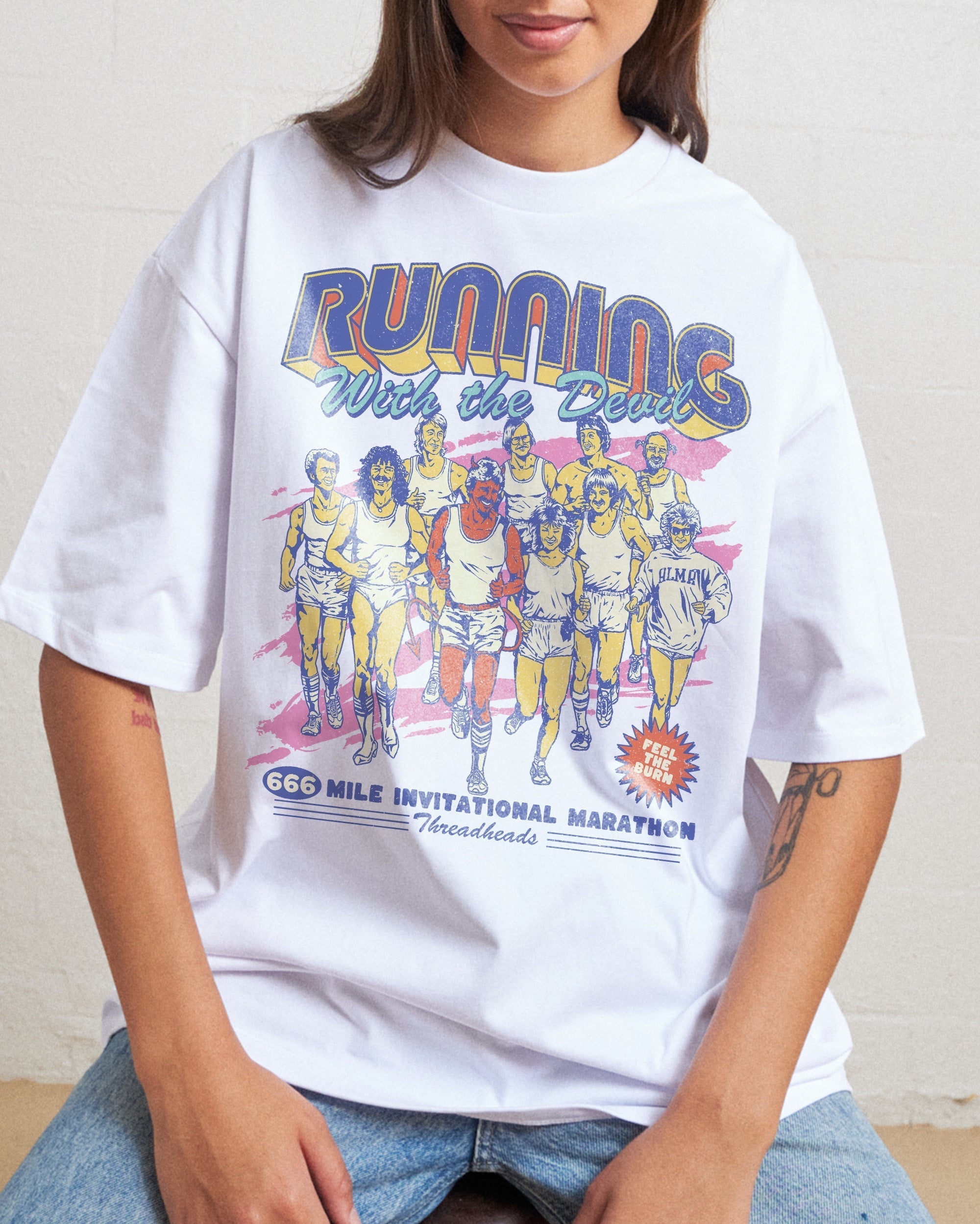 Running with the Devil Oversized Tee