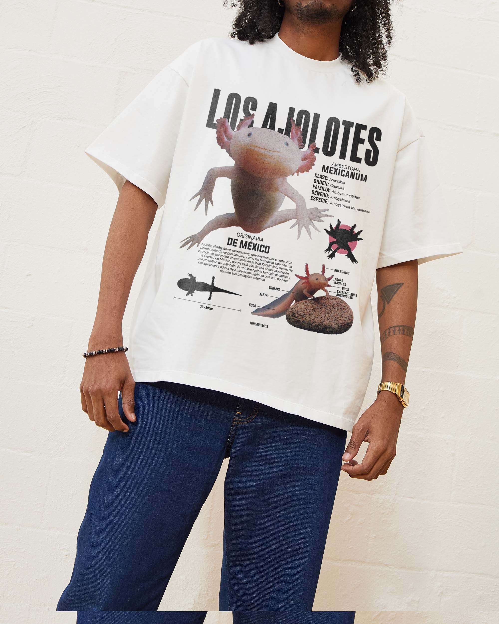 Los Ajolotes Oversized Tee