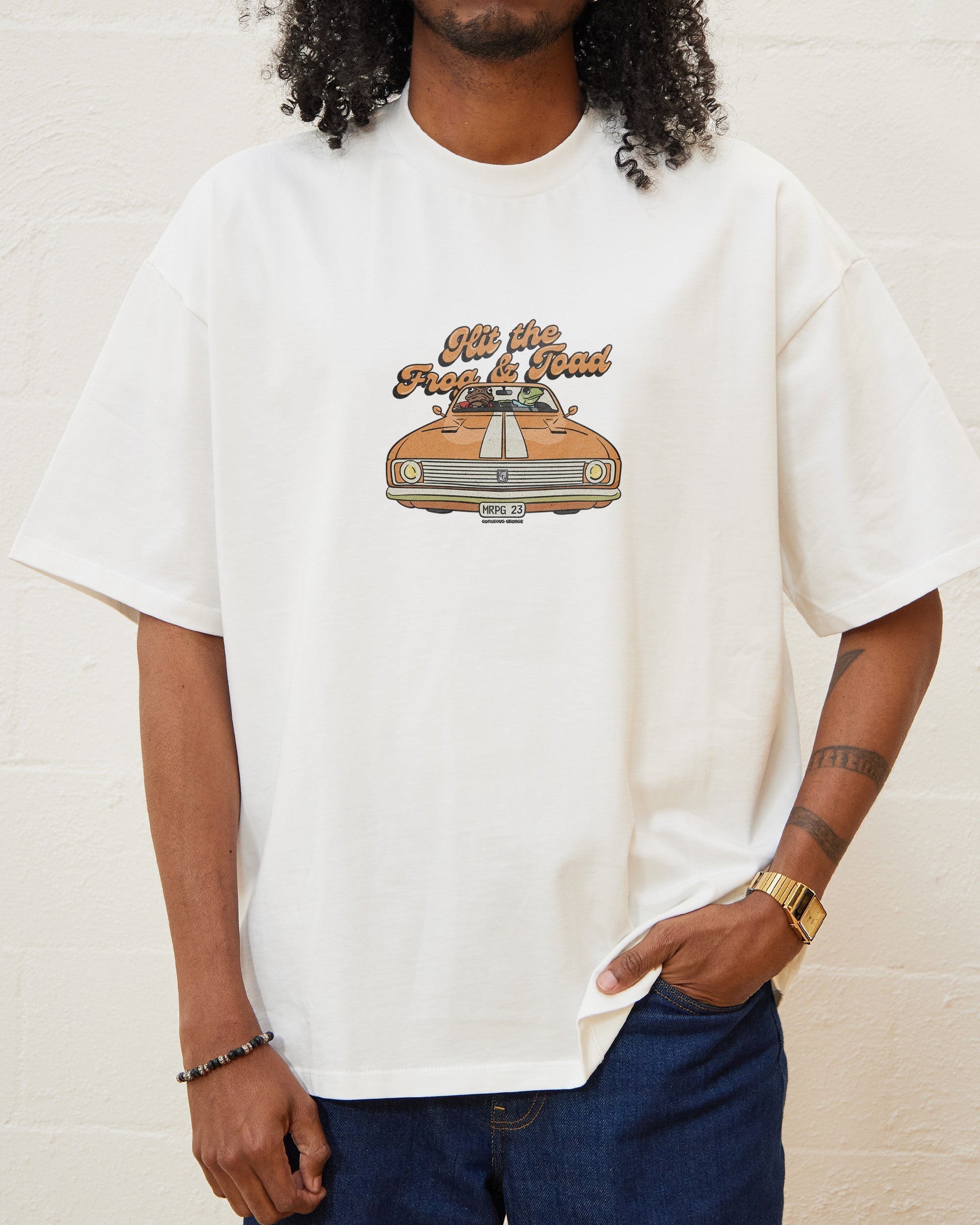 Hit the Frog and Toad Oversized Tee