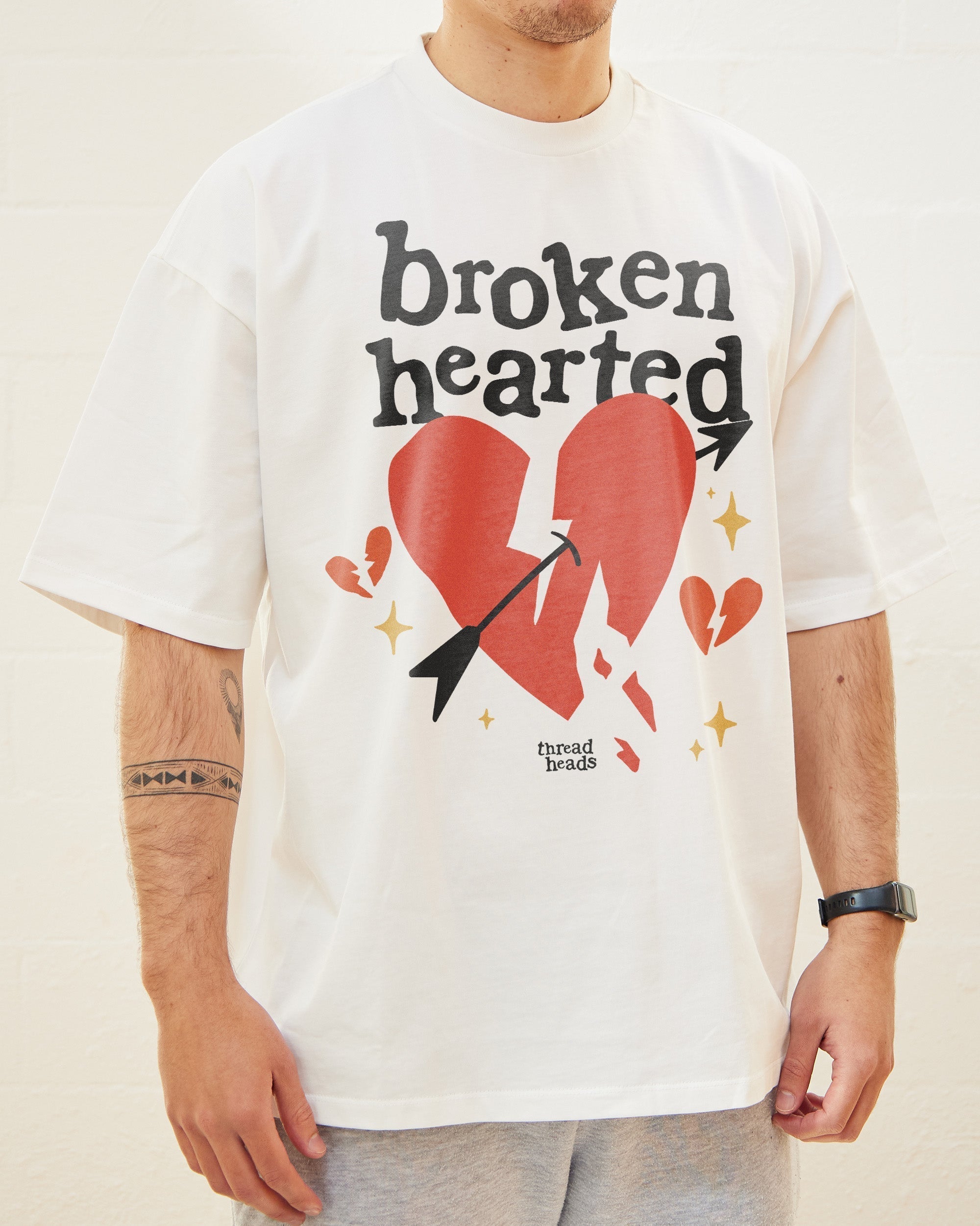 Broken Hearted Oversized Tee